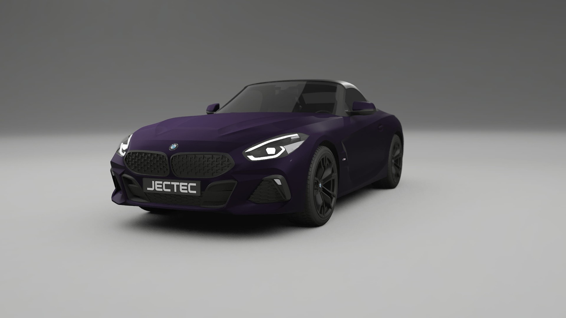 BMW Z4 G29 M40i First edition roadster TPU Lackskyddsfilm | VIOLET Färgskiftande PPF – Komplett Förskuret Kit