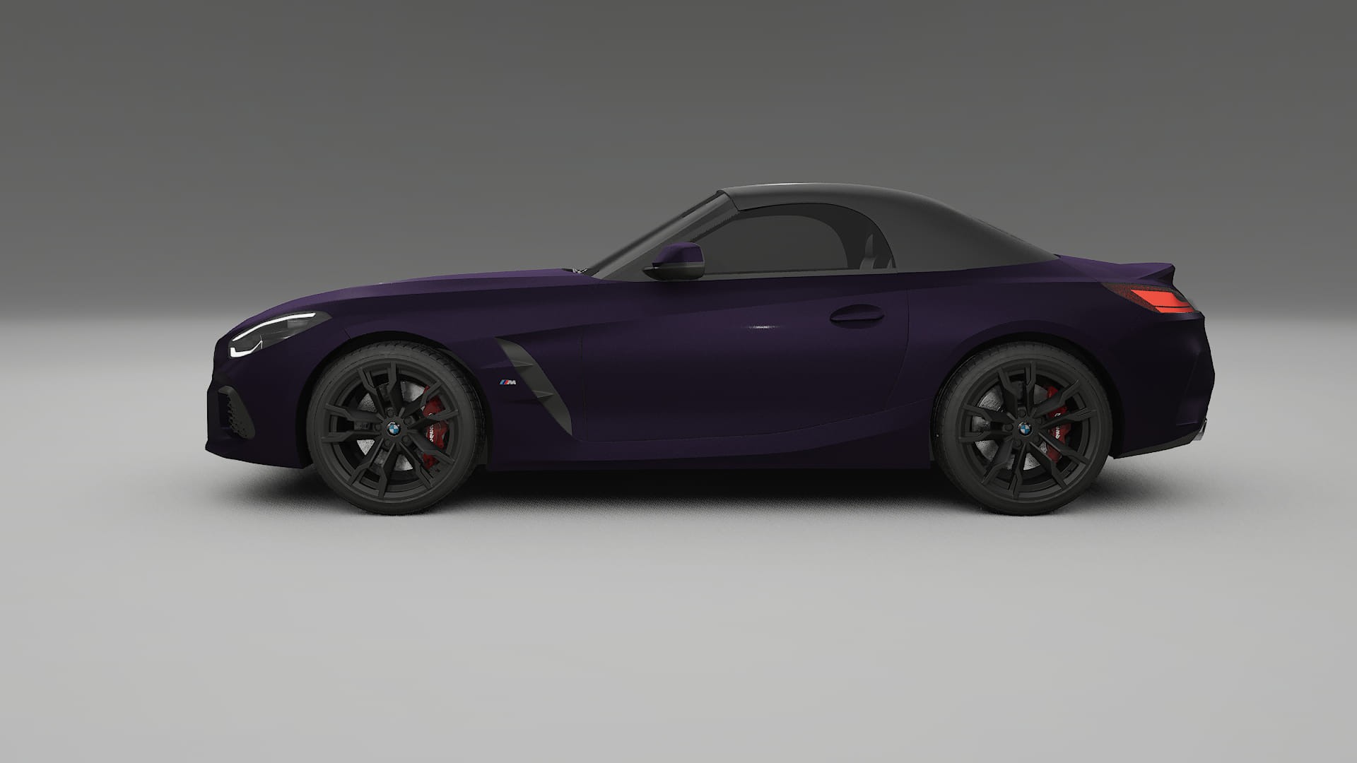 BMW Z4 G29 M40i First edition roadster TPU Lackskyddsfilm | VIOLET Färgskiftande PPF – Komplett Förskuret Kit