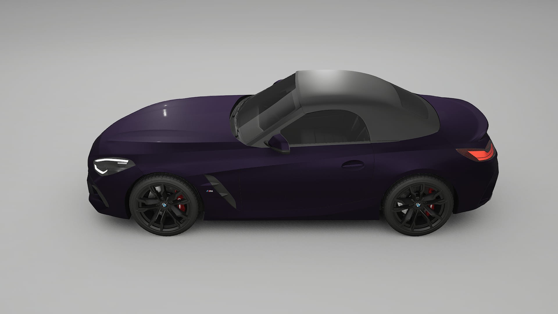 BMW Z4 G29 M40i First edition roadster TPU Lackskyddsfilm | VIOLET Färgskiftande PPF – Komplett Förskuret Kit