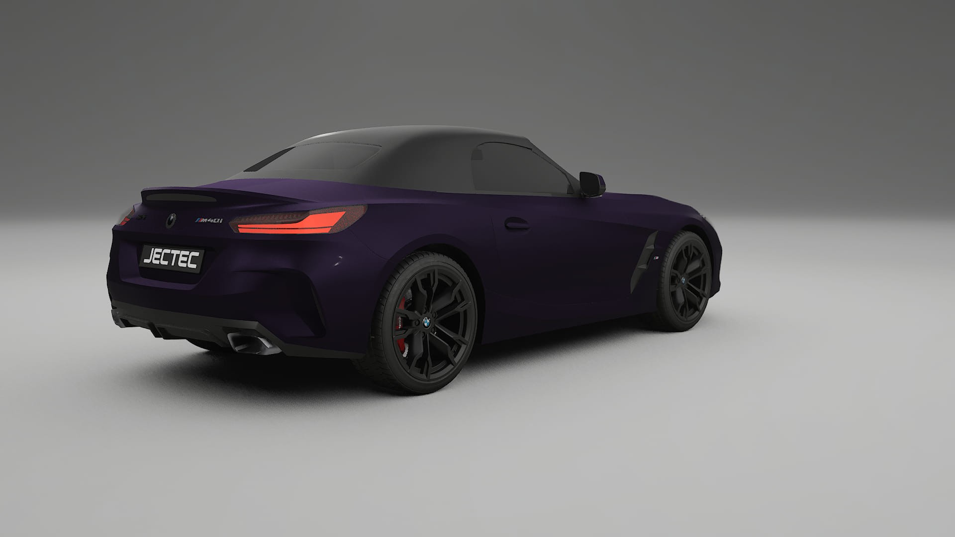 BMW Z4 G29 M40i First edition roadster TPU Lackskyddsfilm | VIOLET Färgskiftande PPF – Komplett Förskuret Kit