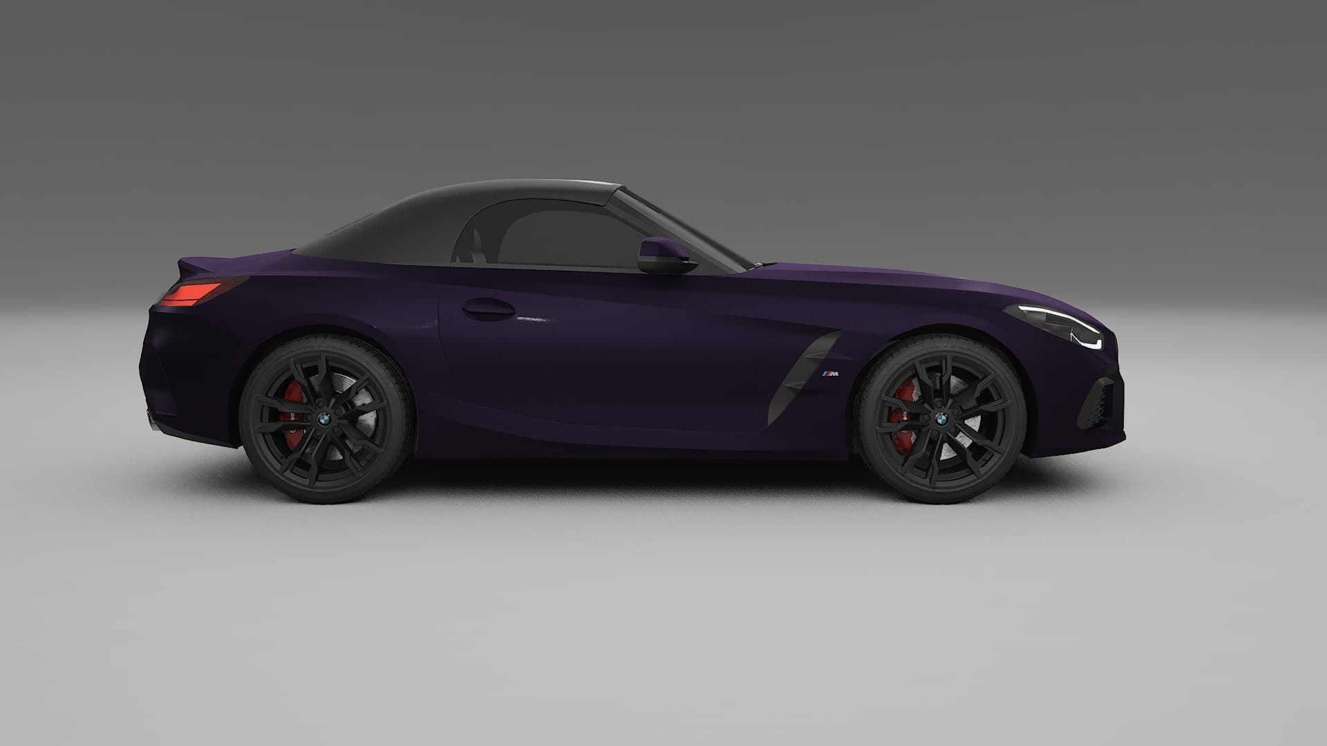 BMW Z4 G29 M40i First edition roadster TPU Lackskyddsfilm | VIOLET Färgskiftande PPF – Komplett Förskuret Kit