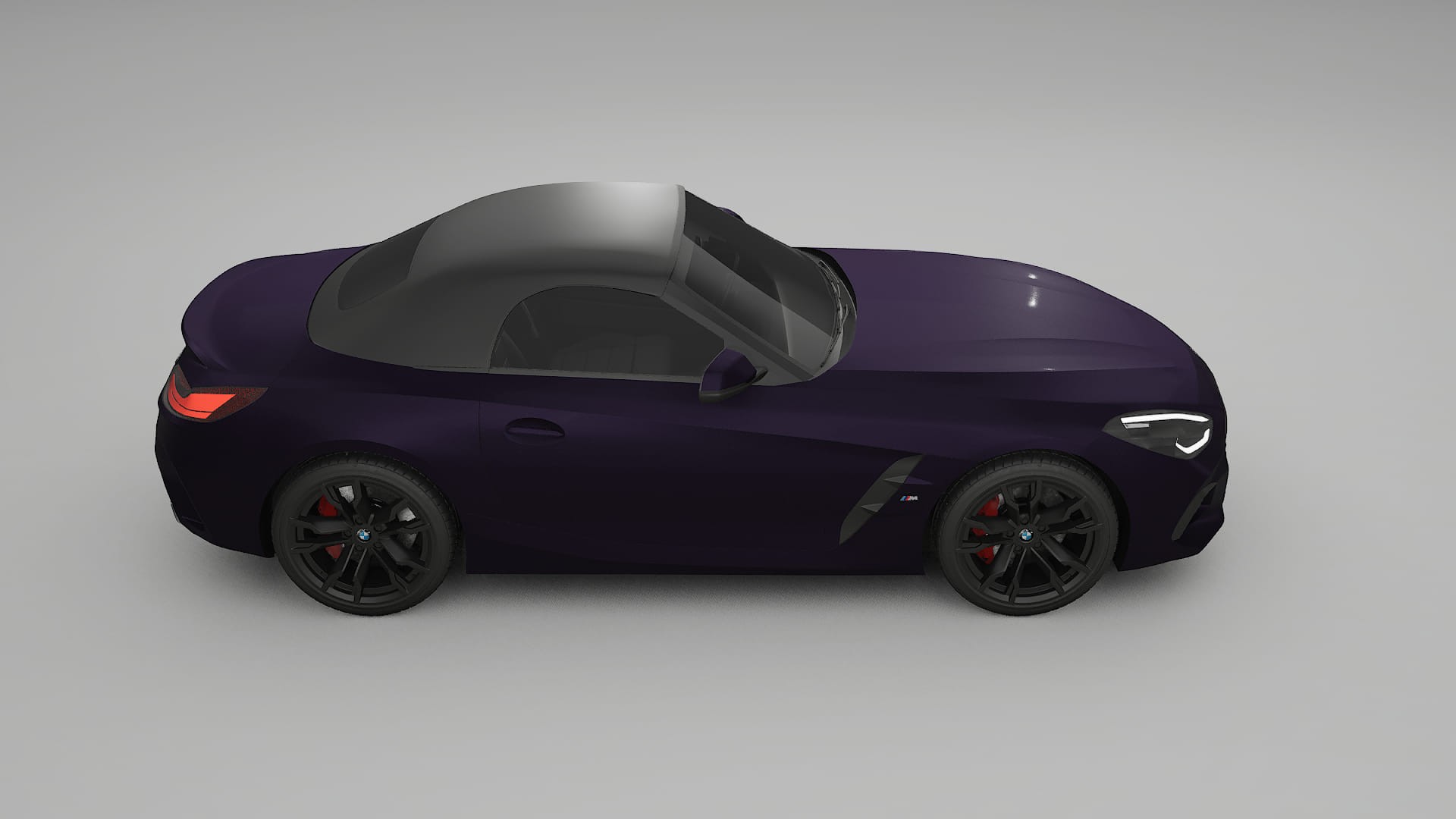 BMW Z4 G29 M40i First edition roadster TPU Lackskyddsfilm | VIOLET Färgskiftande PPF – Komplett Förskuret Kit