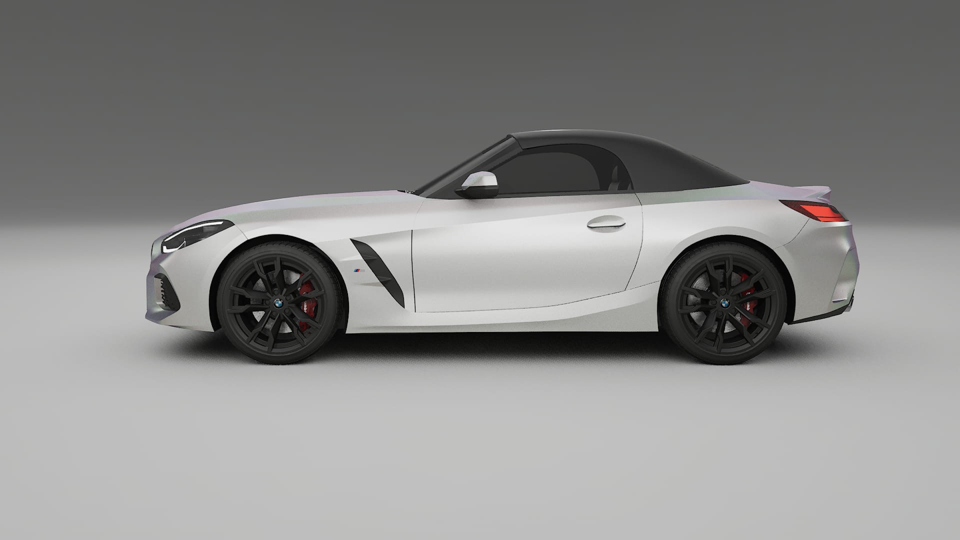 BMW Z4 G29 M40i First edition roadster TPU Lackskyddsfilm | NEBULA Färgskiftande PPF – Komplett Förskuret Kit