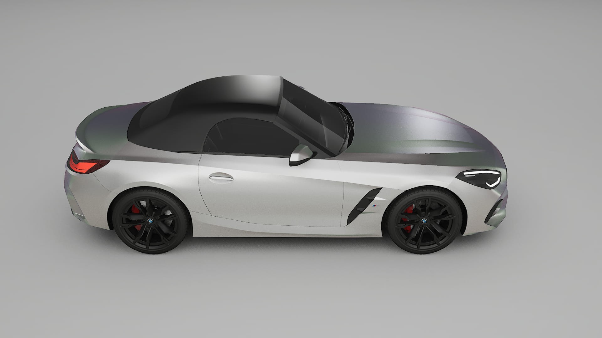 BMW Z4 G29 M40i First edition roadster TPU Lackskyddsfilm | NEBULA Färgskiftande PPF – Komplett Förskuret Kit