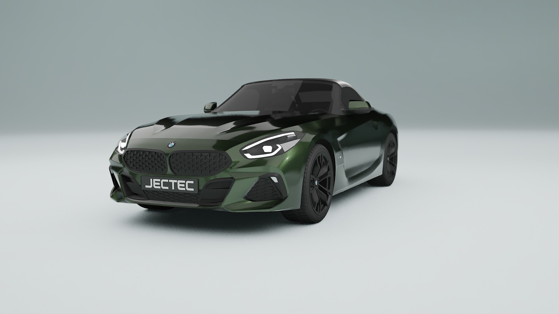 BMW Z4 G29 M40i First edition roadster TPU Lackskyddsfilm | LAGOON Färgskiftande PPF – Komplett Förskuret Kit