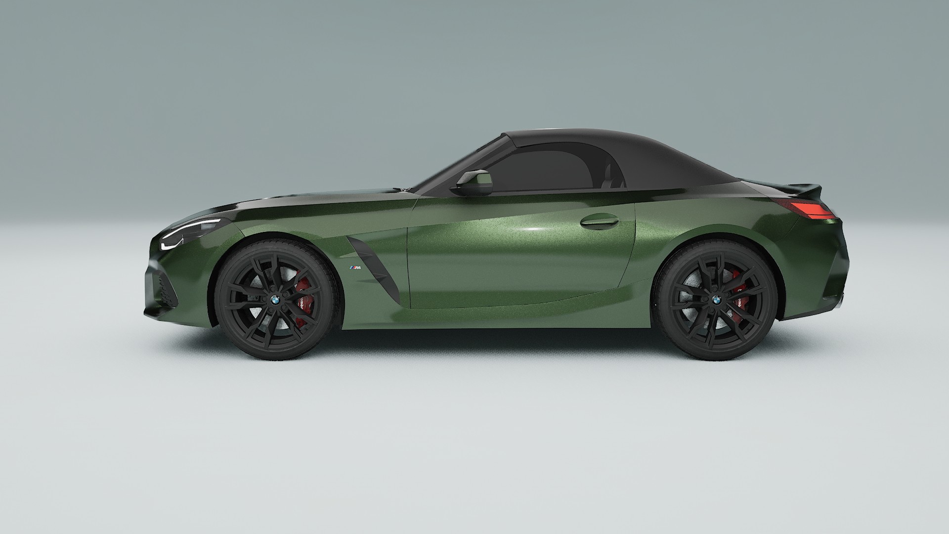 BMW Z4 G29 M40i First edition roadster TPU Lackskyddsfilm | LAGOON Färgskiftande PPF – Komplett Förskuret Kit