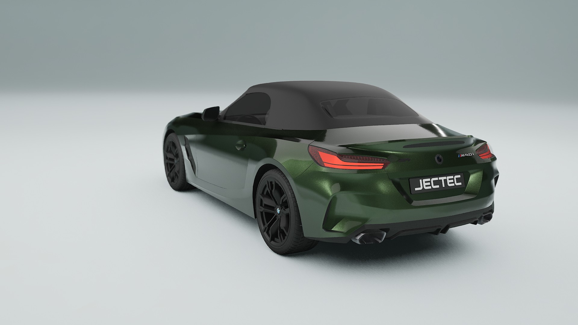 BMW Z4 G29 M40i First edition roadster TPU Lackskyddsfilm | LAGOON Färgskiftande PPF – Komplett Förskuret Kit