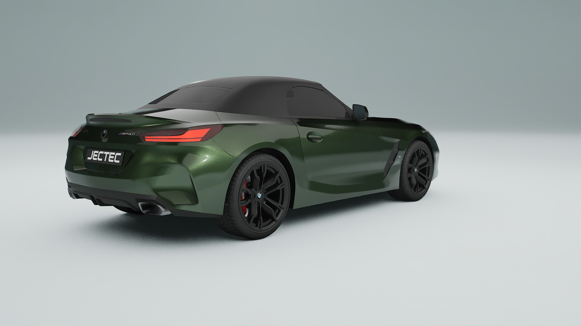 BMW Z4 G29 M40i First edition roadster TPU Lackskyddsfilm | LAGOON Färgskiftande PPF – Komplett Förskuret Kit