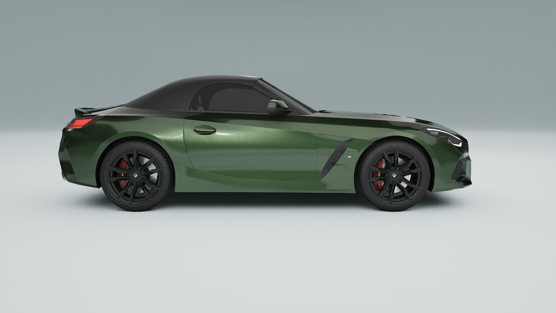 BMW Z4 G29 M40i First edition roadster TPU Lackskyddsfilm | LAGOON Färgskiftande PPF – Komplett Förskuret Kit