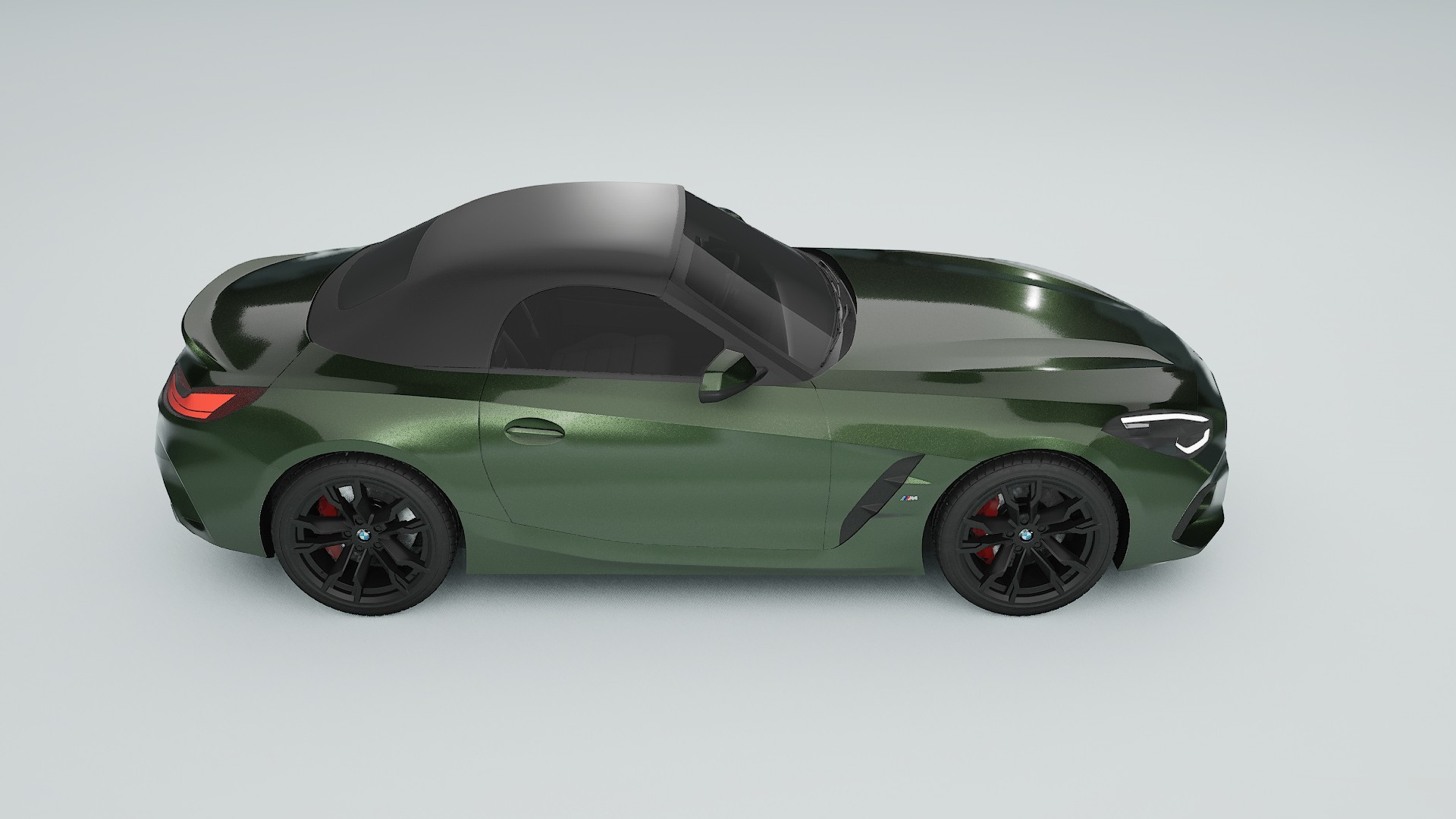 BMW Z4 G29 M40i First edition roadster TPU Lackskyddsfilm | LAGOON Färgskiftande PPF – Komplett Förskuret Kit