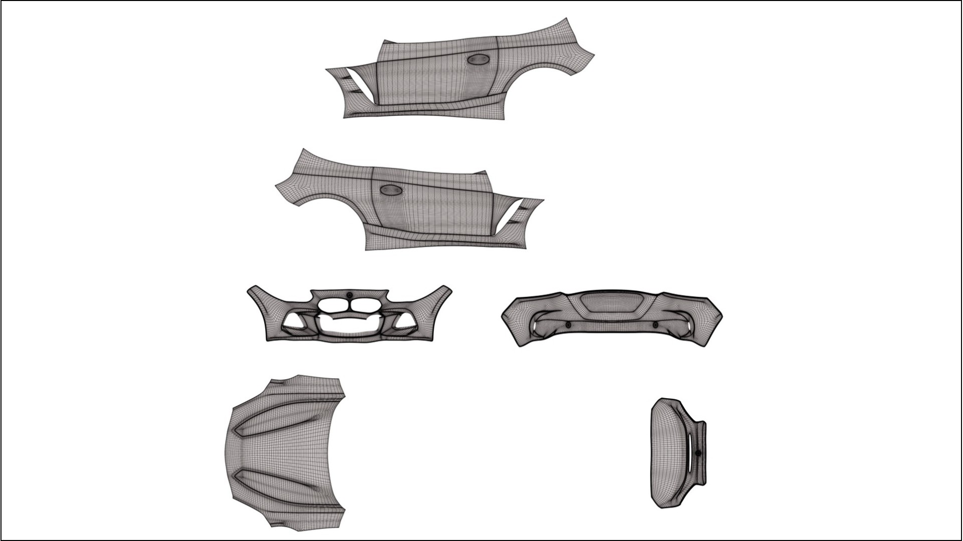 BMW Z4 G29 M40i First edition roadster TPU Lackskyddsfilm | FORGED S Färgskiftande PPF – Komplett Förskuret Kit 2