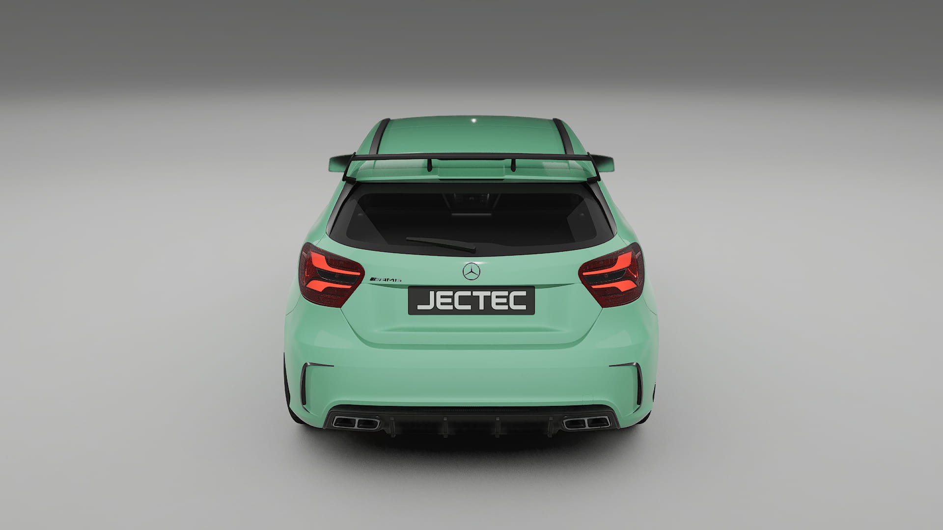 Mercedes A45 AMG W176 TPU Lackskyddsfilm | DUSTY Färgskiftande PPF – Komplett Förskuret Kit