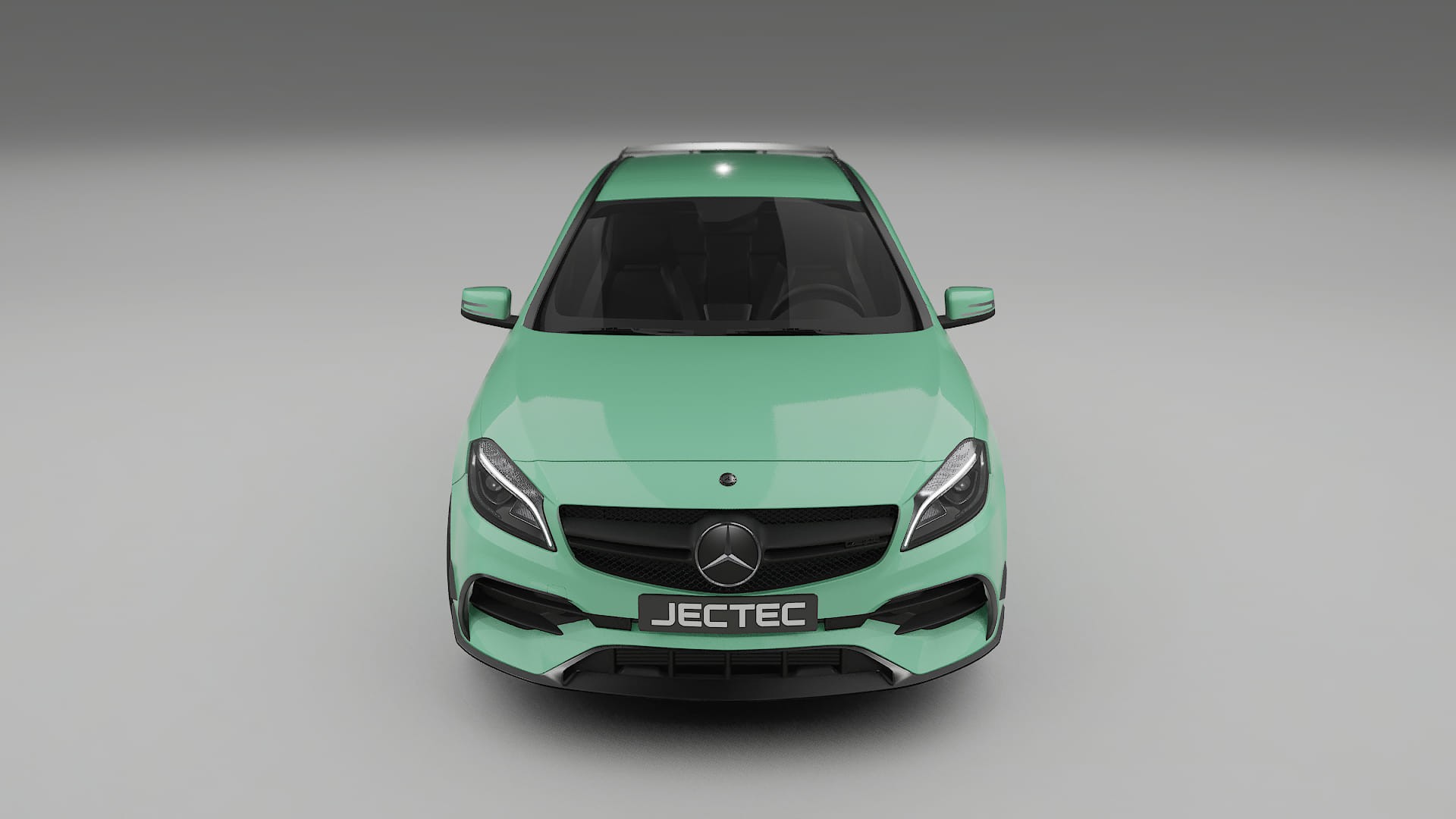 Mercedes A45 AMG W176 TPU Lackskyddsfilm | DUSTY Färgskiftande PPF – Komplett Förskuret Kit