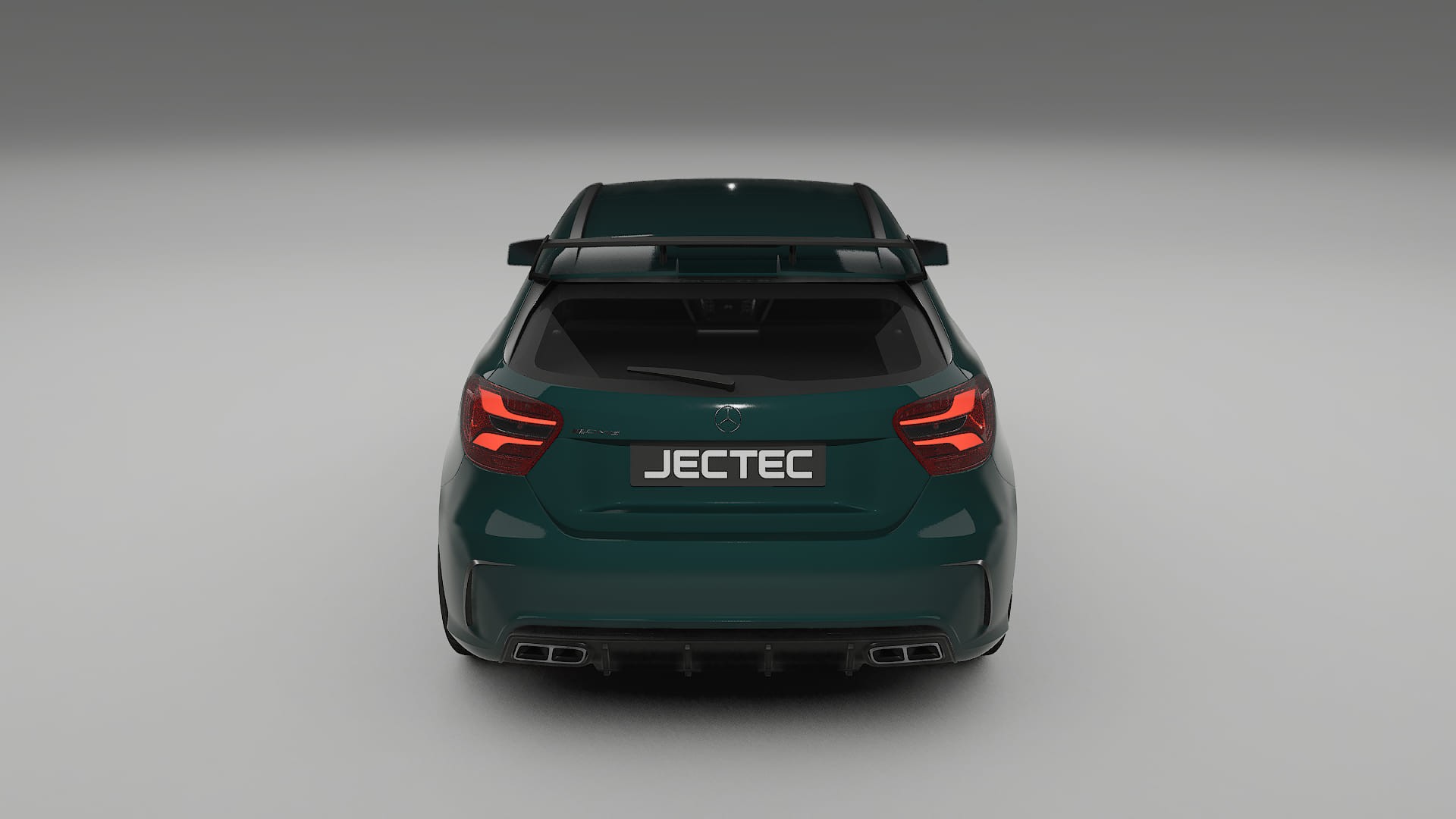 Mercedes A45 AMG W176 TPU Lackskyddsfilm | INFERNO Färgskiftande PPF – Komplett Förskuret Kit