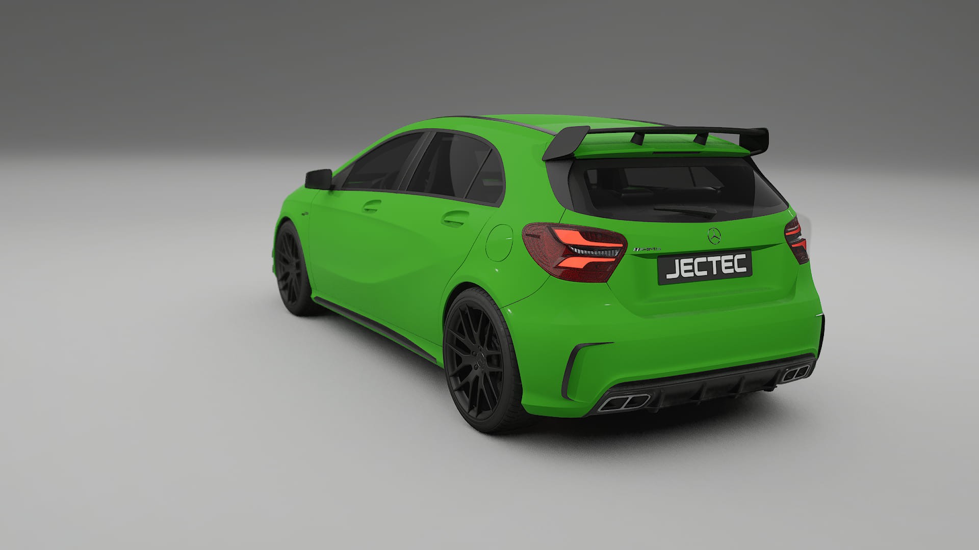 Mercedes A45 AMG W176 TPU Lackskyddsfilm | VENOM Färgskiftande PPF – Komplett Förskuret Kit