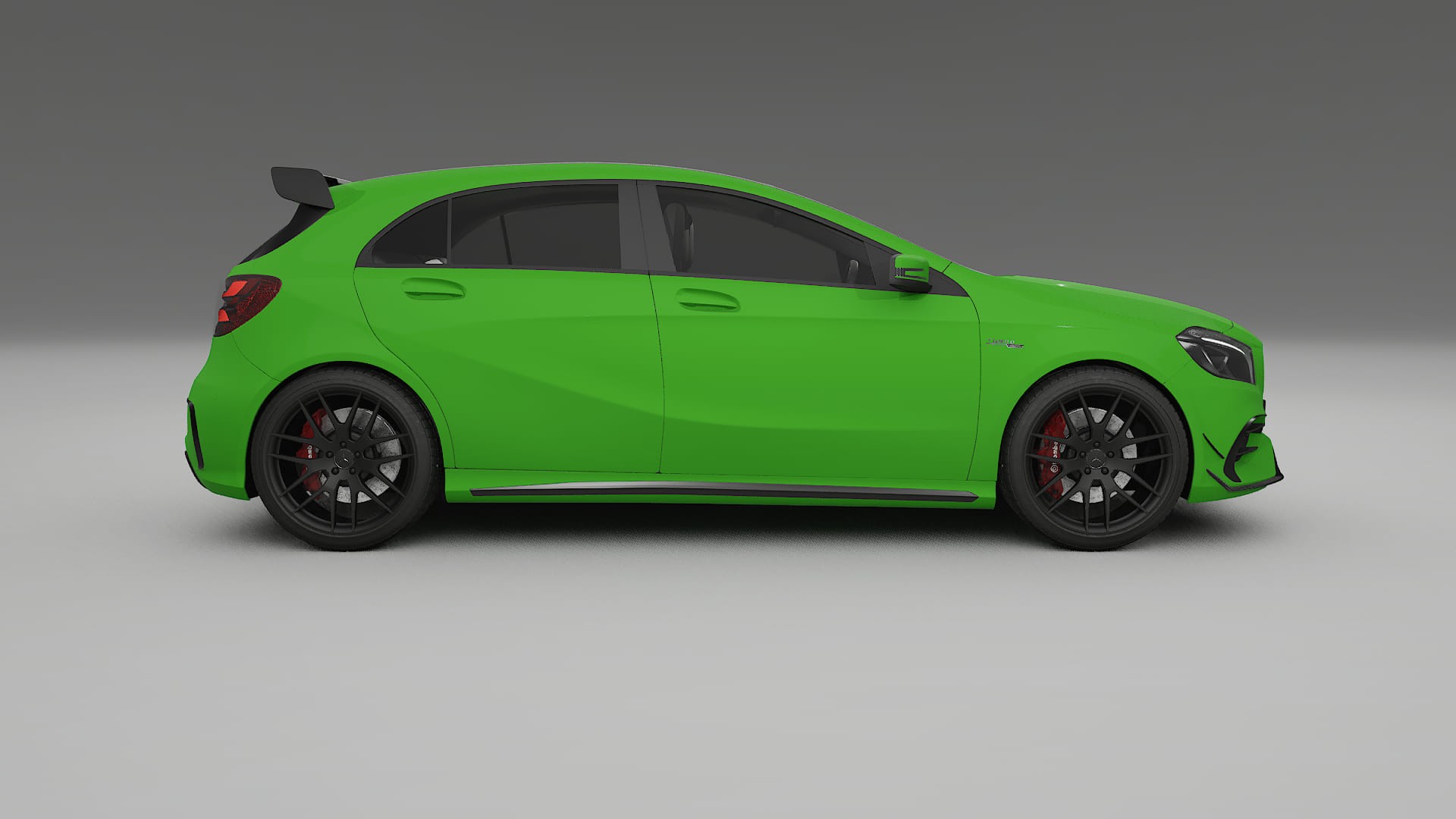 Mercedes A45 AMG W176 TPU Lackskyddsfilm | VENOM Färgskiftande PPF – Komplett Förskuret Kit