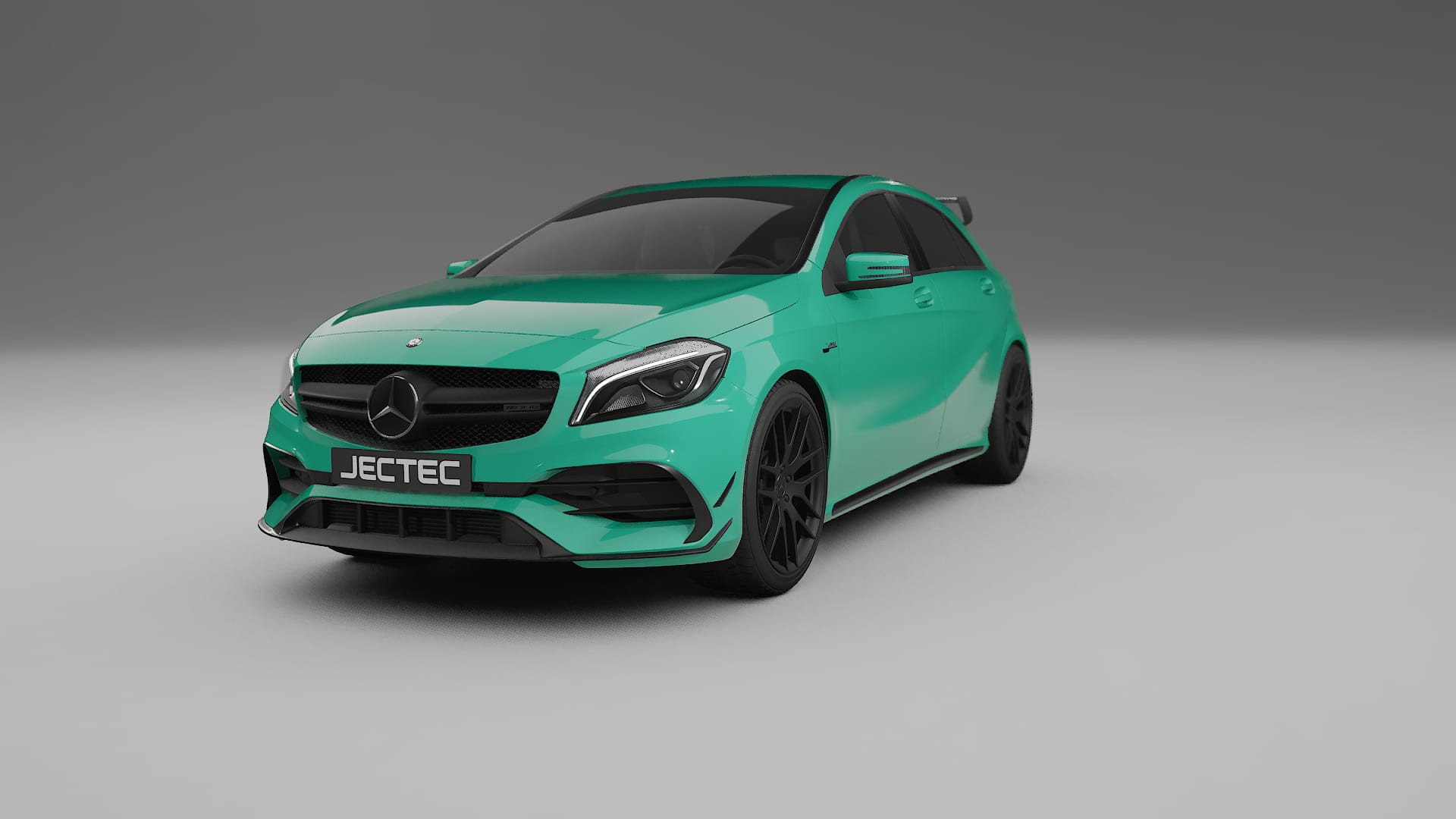 Mercedes A45 AMG W176 TPU Lackskyddsfilm | JEWEL Färgskiftande PPF – Komplett Förskuret Kit