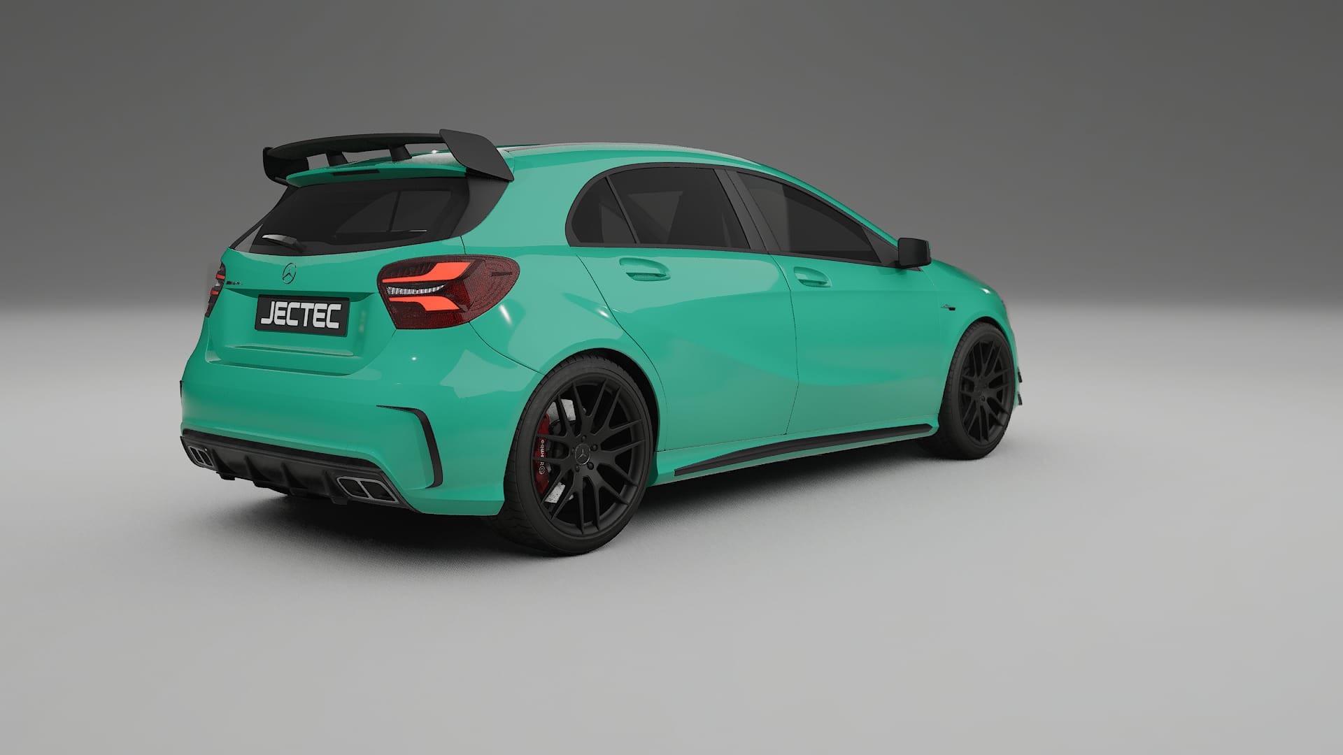 Mercedes A45 AMG W176 TPU Lackskyddsfilm | JEWEL Färgskiftande PPF – Komplett Förskuret Kit