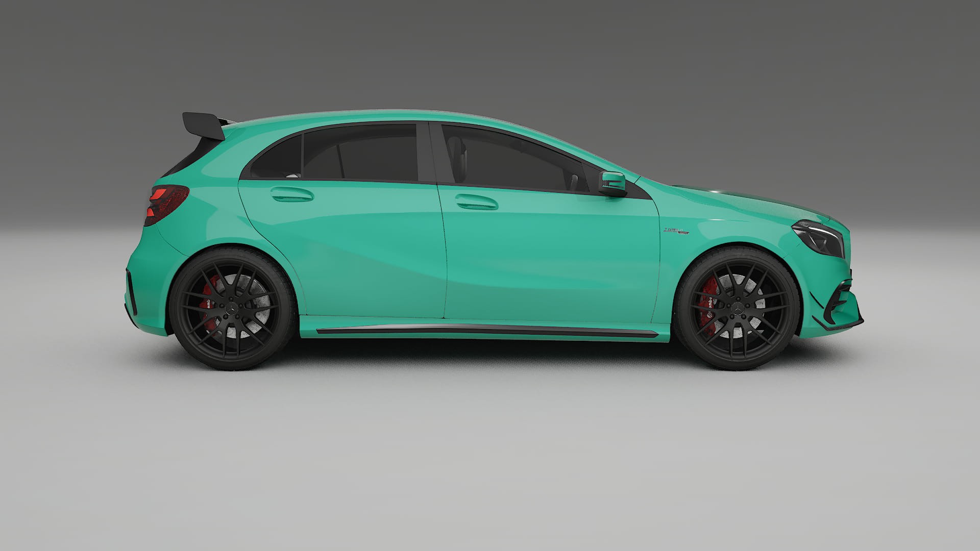 Mercedes A45 AMG W176 TPU Lackskyddsfilm | JEWEL Färgskiftande PPF – Komplett Förskuret Kit