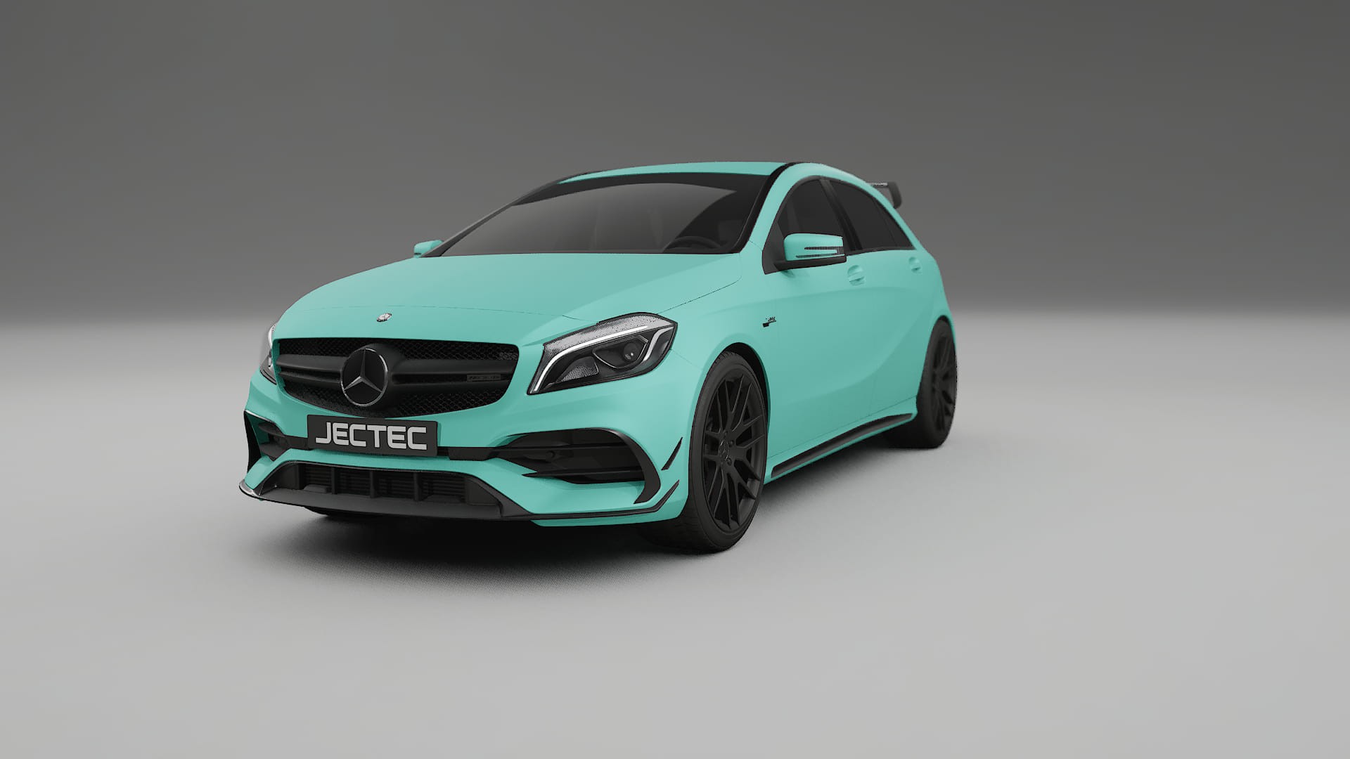 Mercedes A45 AMG W176 TPU Lackskyddsfilm | FROST Färgskiftande PPF – Komplett Förskuret Kit