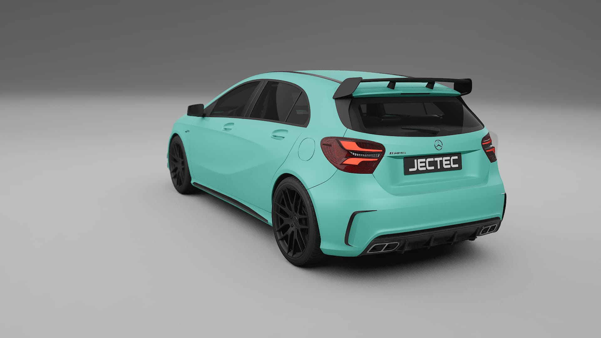 Mercedes A45 AMG W176 TPU Lackskyddsfilm | FROST Färgskiftande PPF – Komplett Förskuret Kit