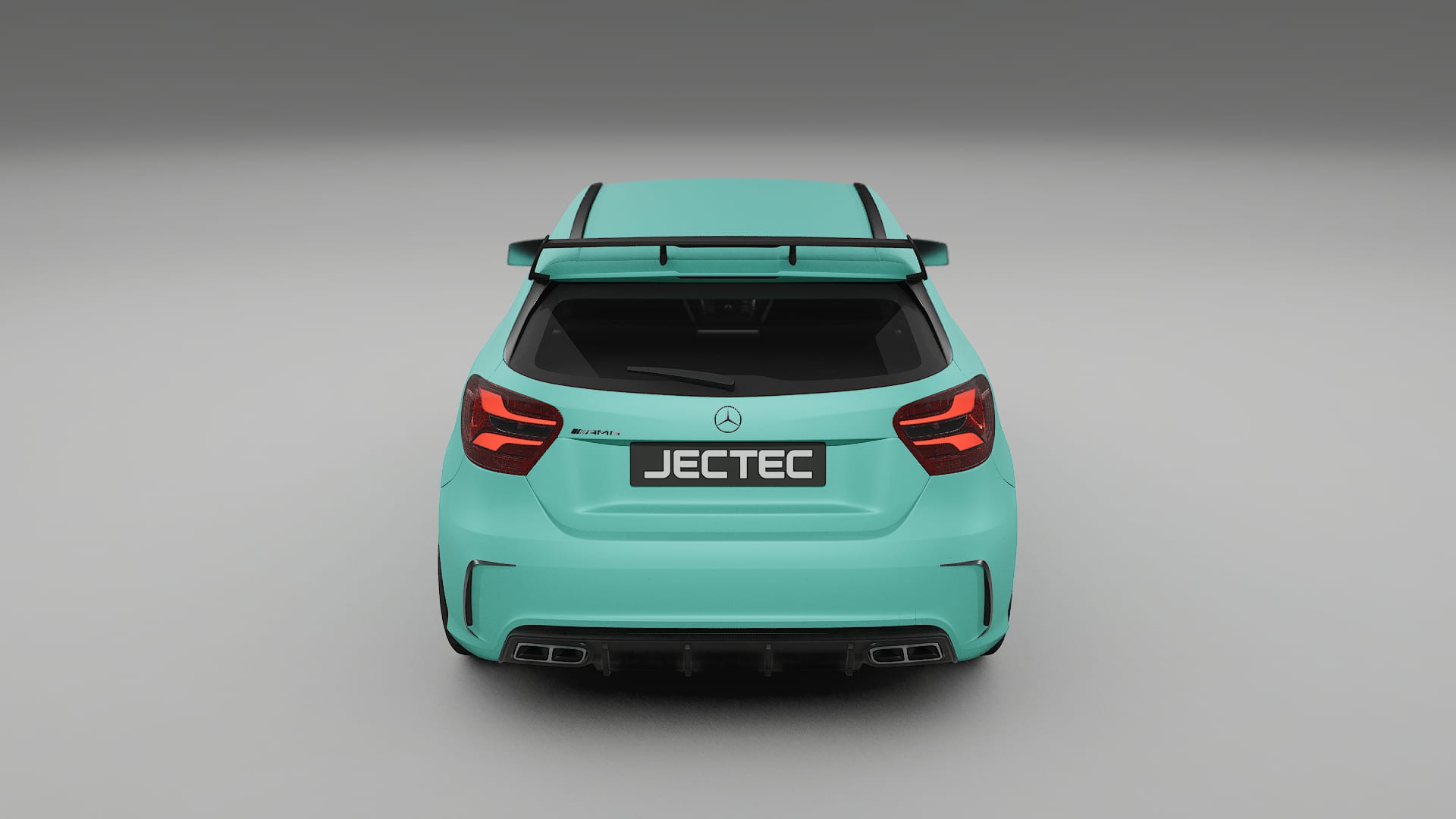 Mercedes A45 AMG W176 TPU Lackskyddsfilm | FROST Färgskiftande PPF – Komplett Förskuret Kit