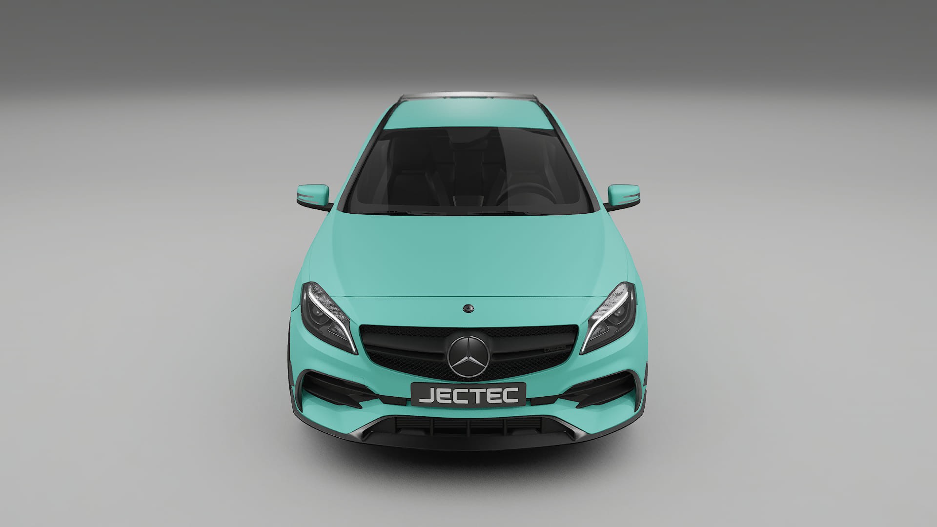 Mercedes A45 AMG W176 TPU Lackskyddsfilm | FROST Färgskiftande PPF – Komplett Förskuret Kit