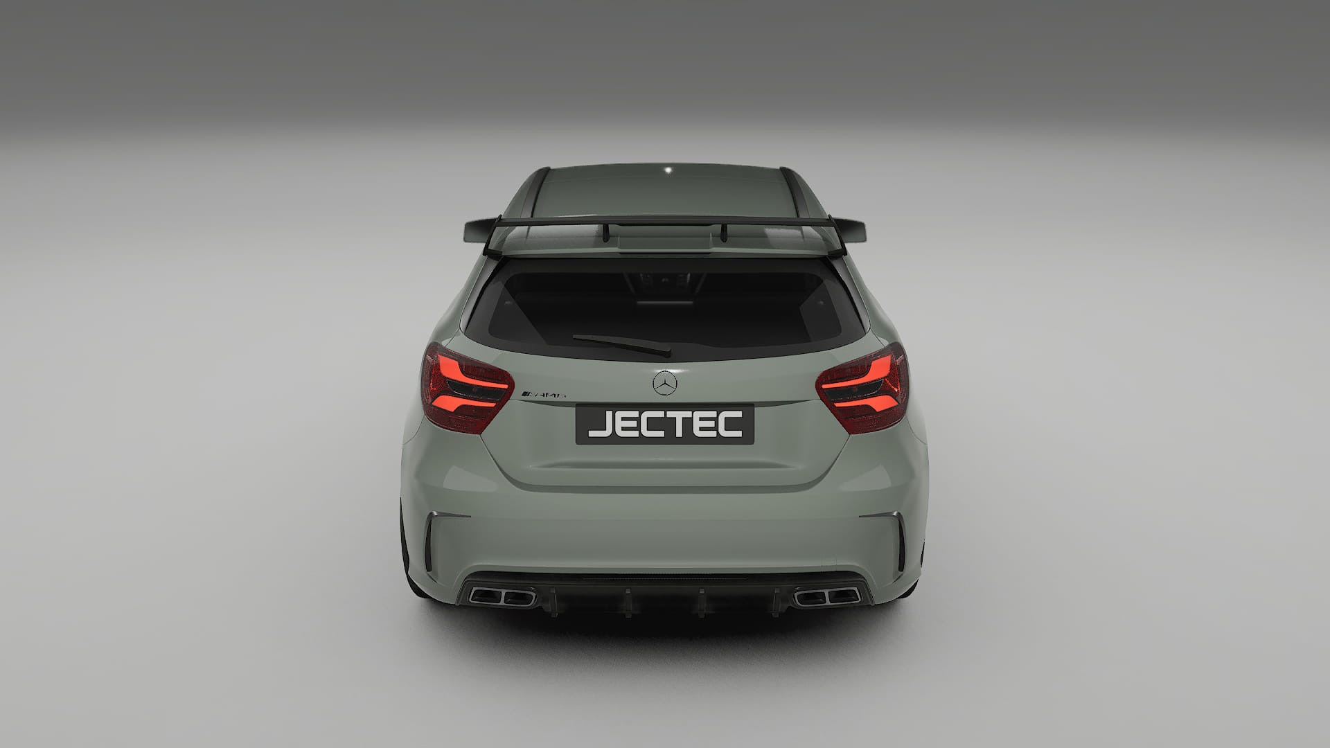 Mercedes A45 AMG W176 TPU Lackskyddsfilm | SLATE Färgskiftande PPF – Komplett Förskuret Kit