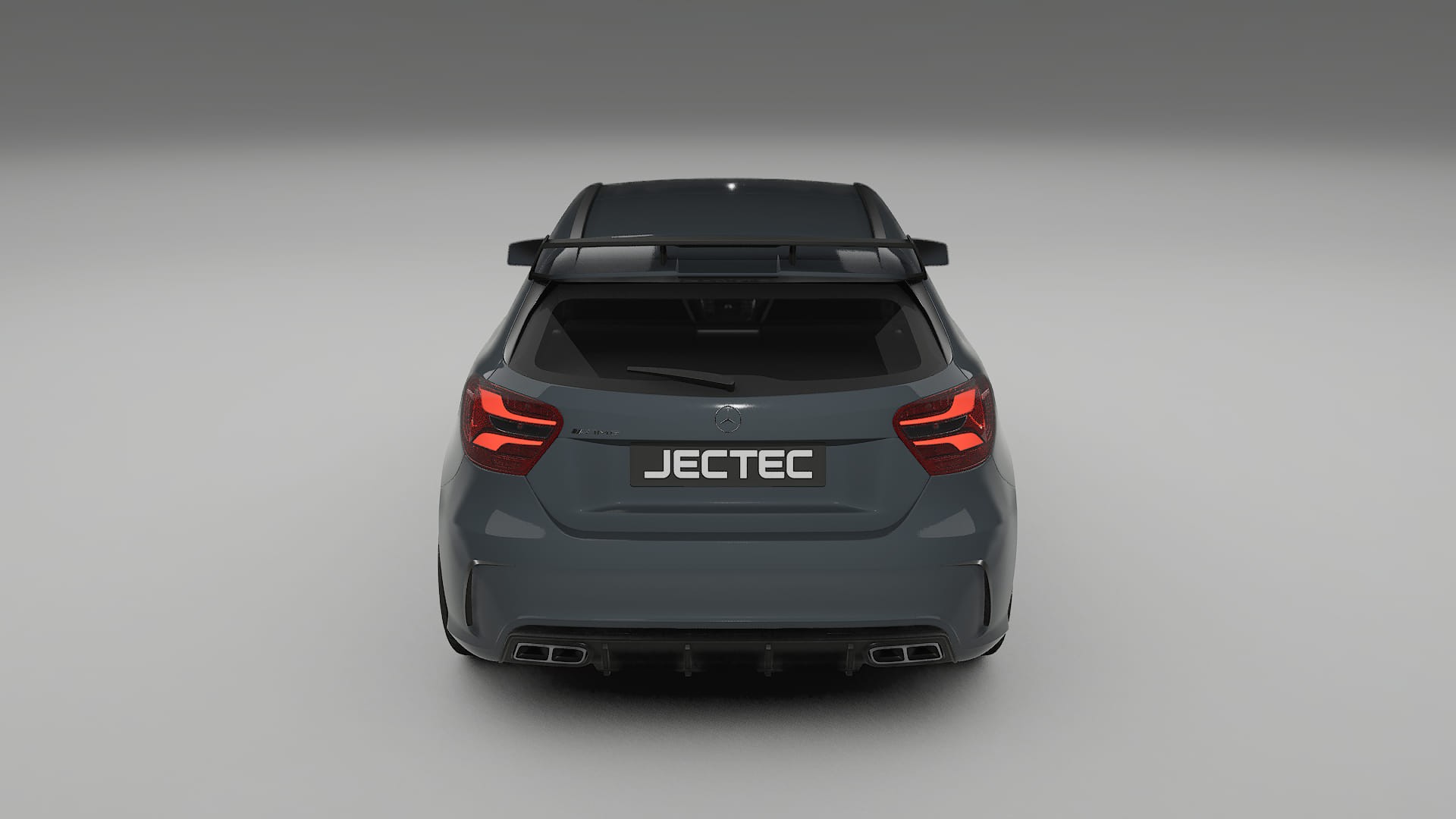 Mercedes A45 AMG W176 TPU Lackskyddsfilm | GRANITE Färgskiftande PPF – Komplett Förskuret Kit