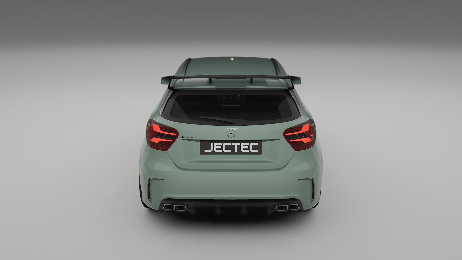 Mercedes A45 AMG W176 TPU Lackskyddsfilm | CINDER Färgskiftande PPF – Komplett Förskuret Kit