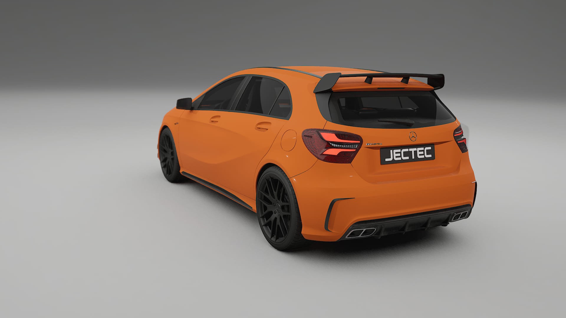 Mercedes A45 AMG W176 TPU Lackskyddsfilm | ROCKET Färgskiftande PPF – Komplett Förskuret Kit