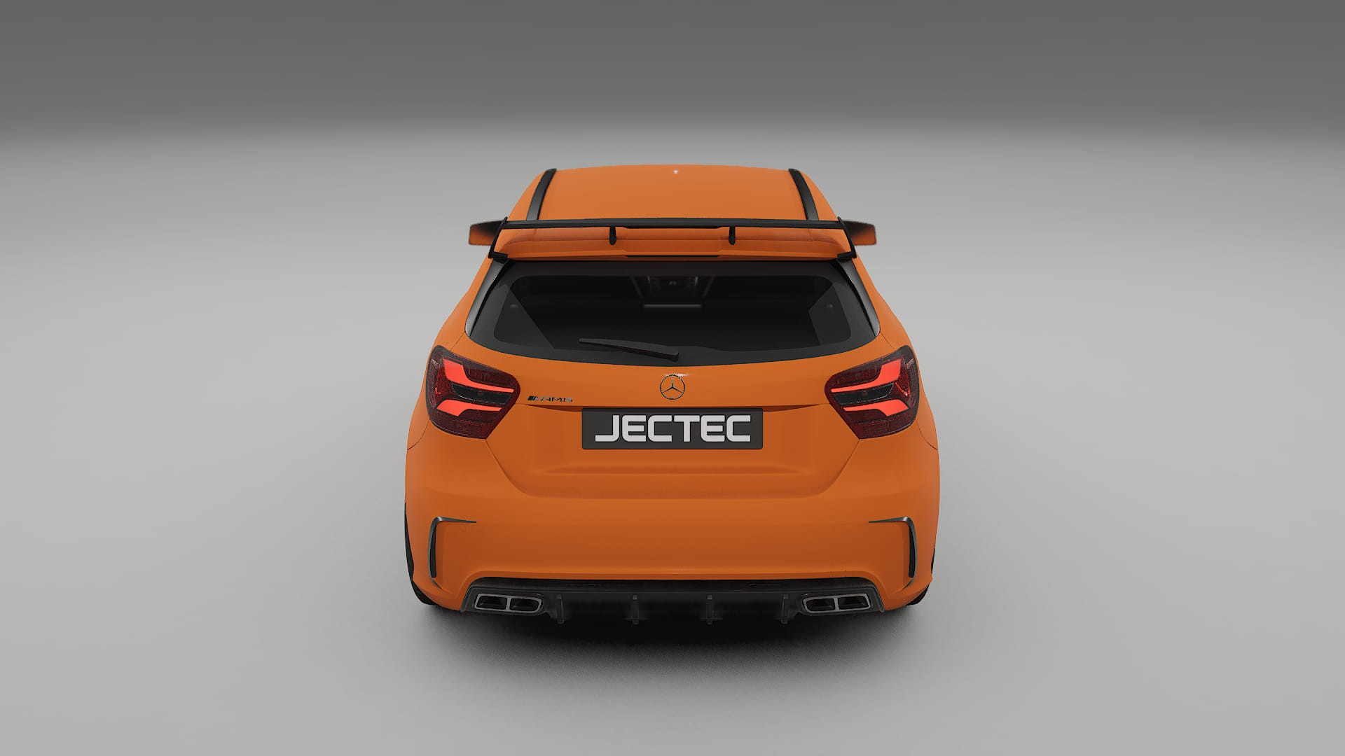 Mercedes A45 AMG W176 TPU Lackskyddsfilm | ROCKET Färgskiftande PPF – Komplett Förskuret Kit