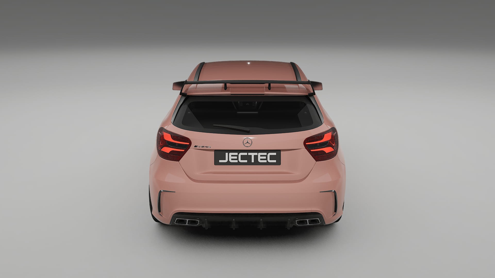 Mercedes A45 AMG W176 TPU Lackskyddsfilm | BLUSH Färgskiftande PPF – Komplett Förskuret Kit