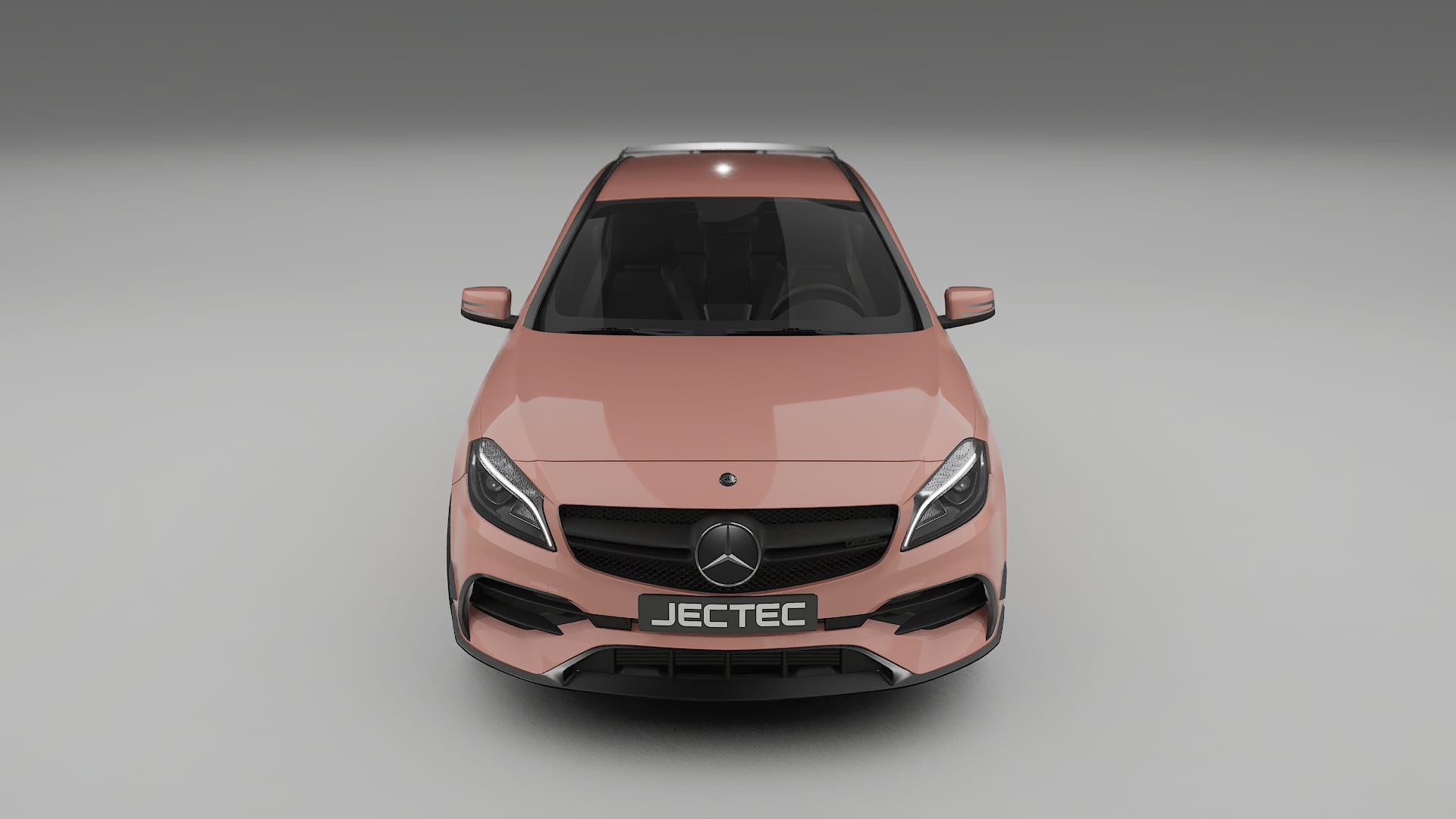 Mercedes A45 AMG W176 TPU Lackskyddsfilm | BLUSH Färgskiftande PPF – Komplett Förskuret Kit