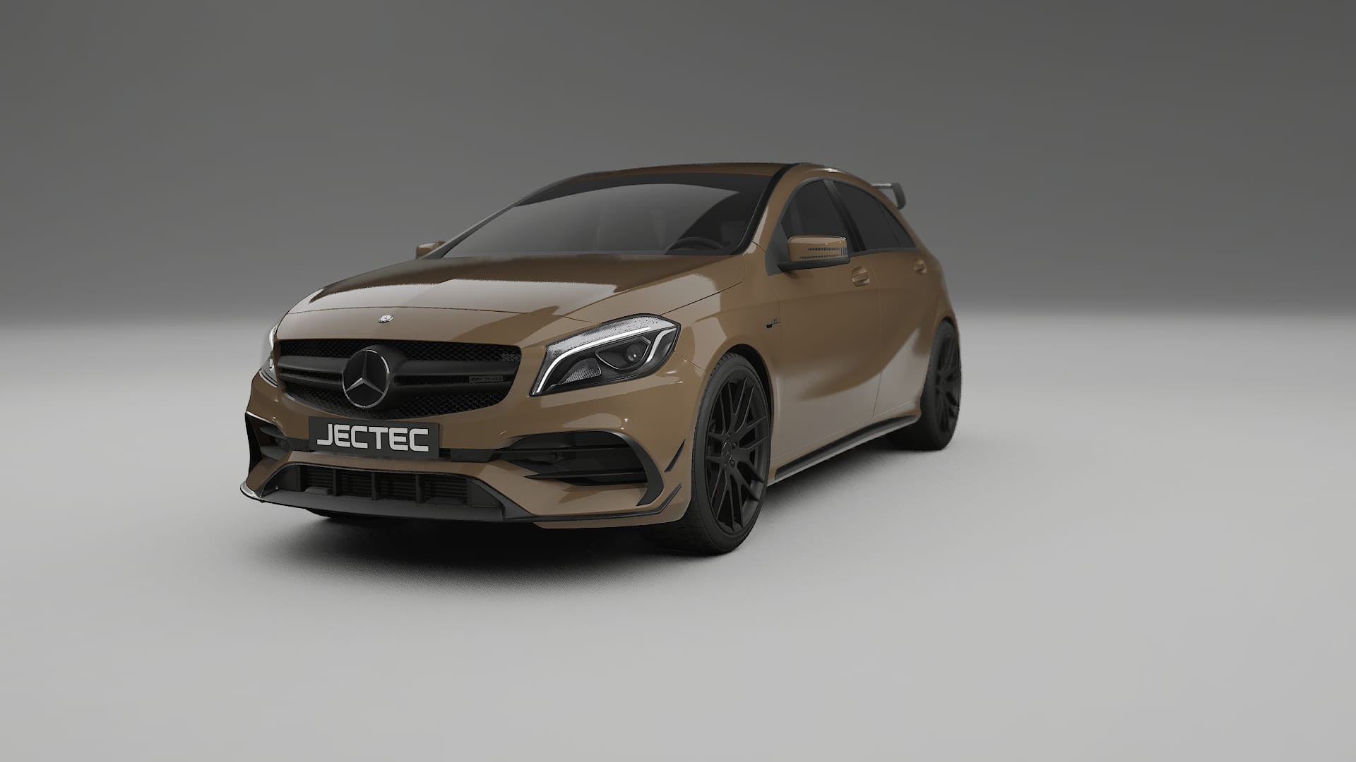 Mercedes A45 AMG W176 TPU Lackskyddsfilm | SAHARA Färgskiftande PPF – Komplett Förskuret Kit