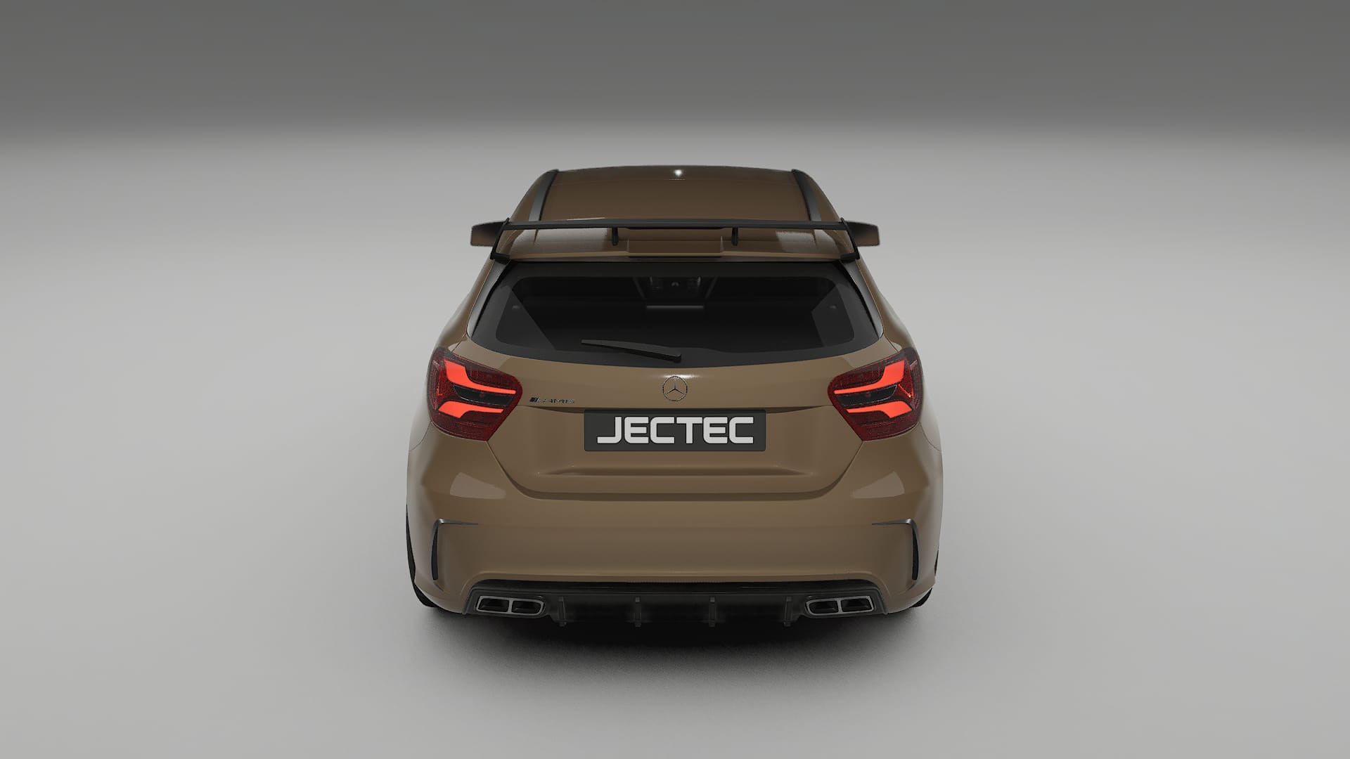 Mercedes A45 AMG W176 TPU Lackskyddsfilm | SAHARA Färgskiftande PPF – Komplett Förskuret Kit