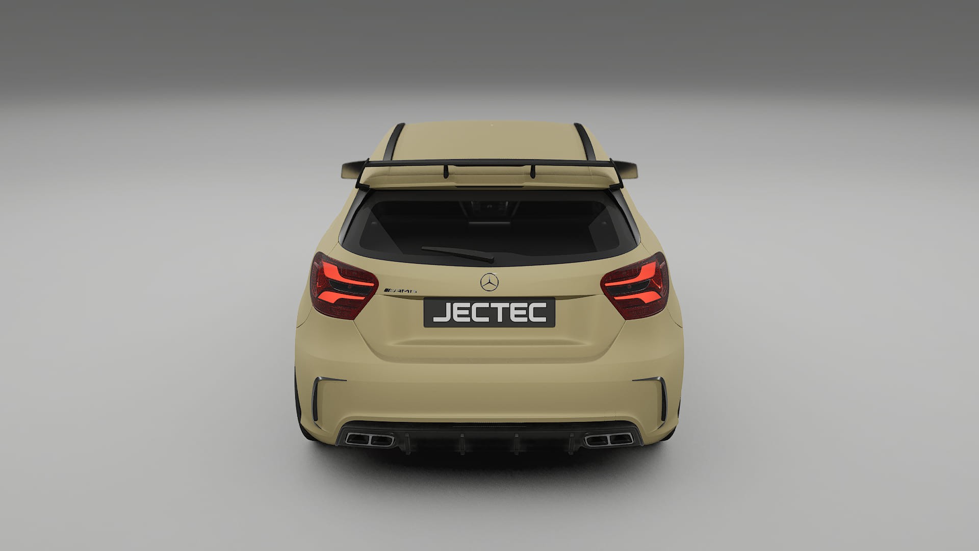 Mercedes A45 AMG W176 TPU Lackskyddsfilm | SAND Färgskiftande PPF – Komplett Förskuret Kit