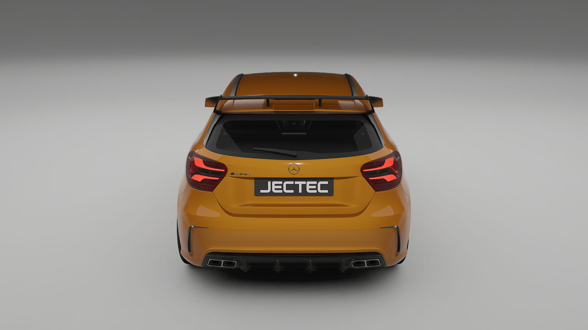 Mercedes A45 AMG W176 TPU Lackskyddsfilm | DAISY Färgskiftande PPF – Komplett Förskuret Kit