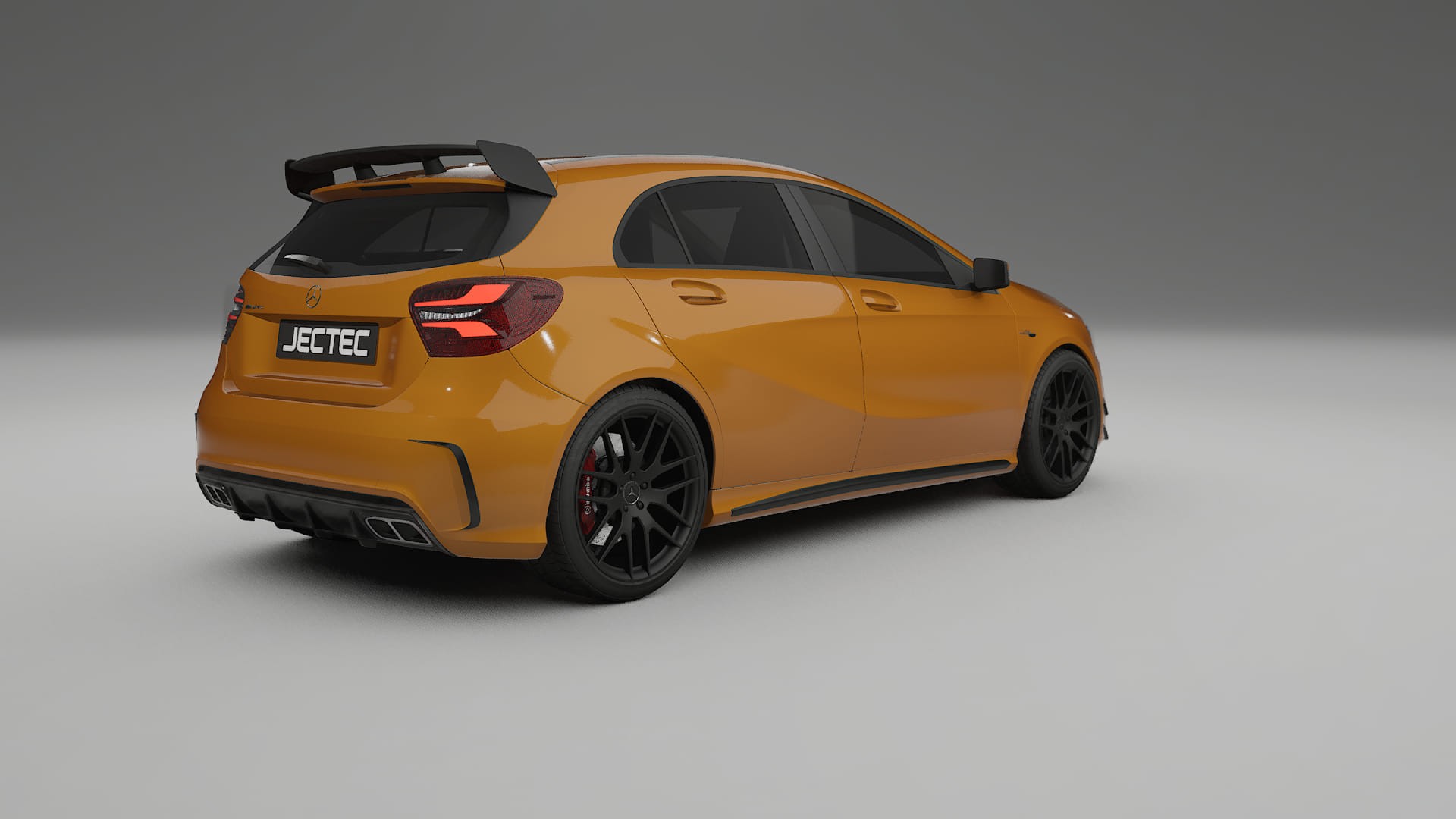 Mercedes A45 AMG W176 TPU Lackskyddsfilm | DAISY Färgskiftande PPF – Komplett Förskuret Kit