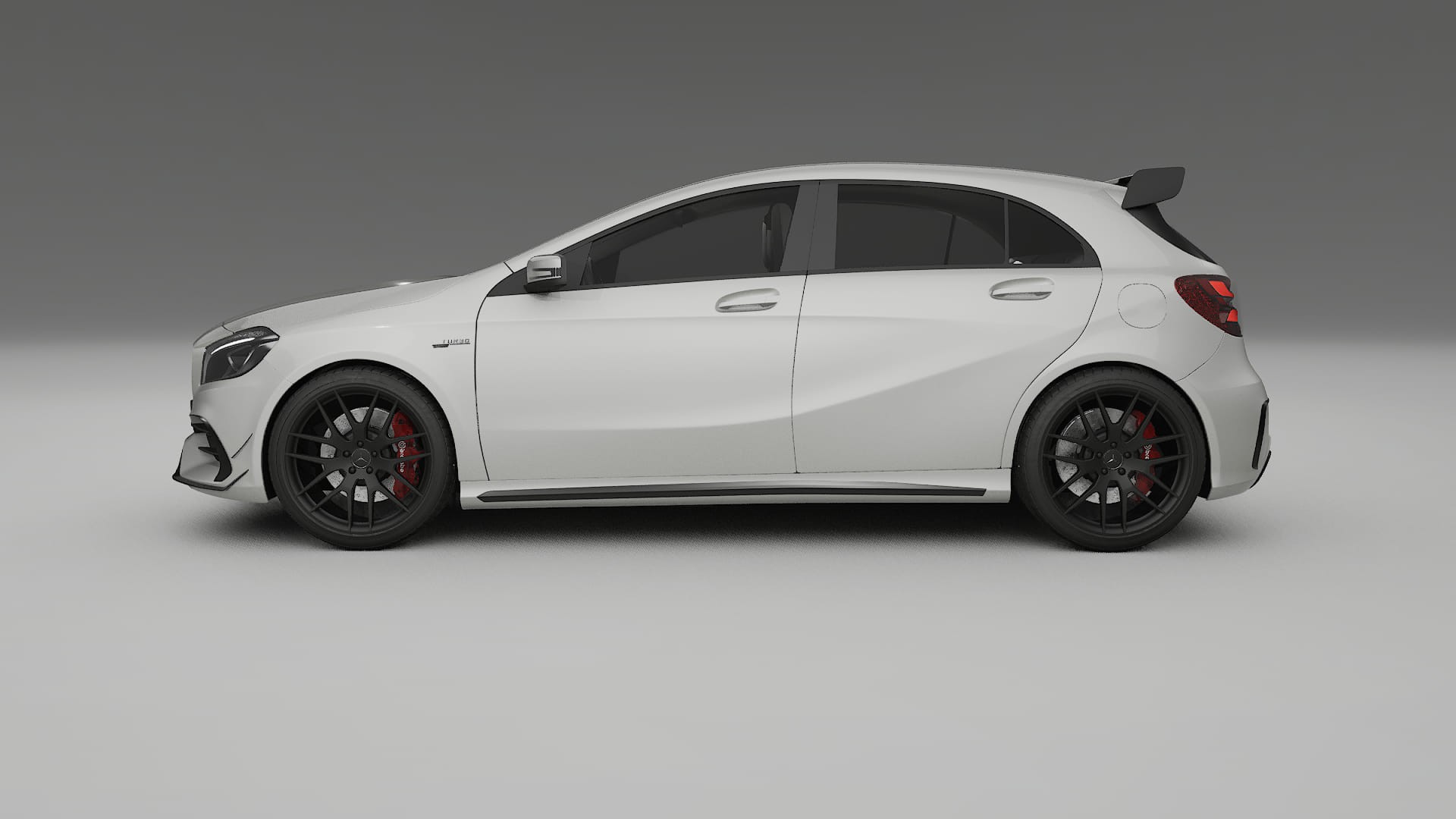 Mercedes A45 AMG W176 TPU Lackskyddsfilm | PEARL Färgskiftande PPF – Komplett Förskuret Kit