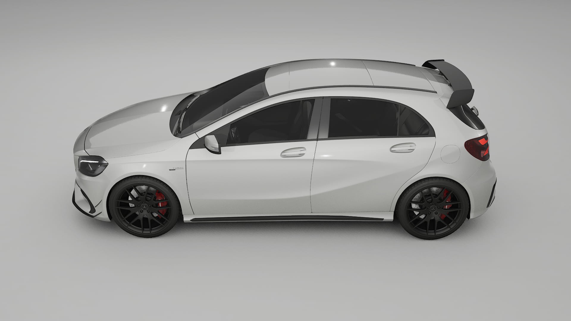 Mercedes A45 AMG W176 TPU Lackskyddsfilm | PEARL Färgskiftande PPF – Komplett Förskuret Kit