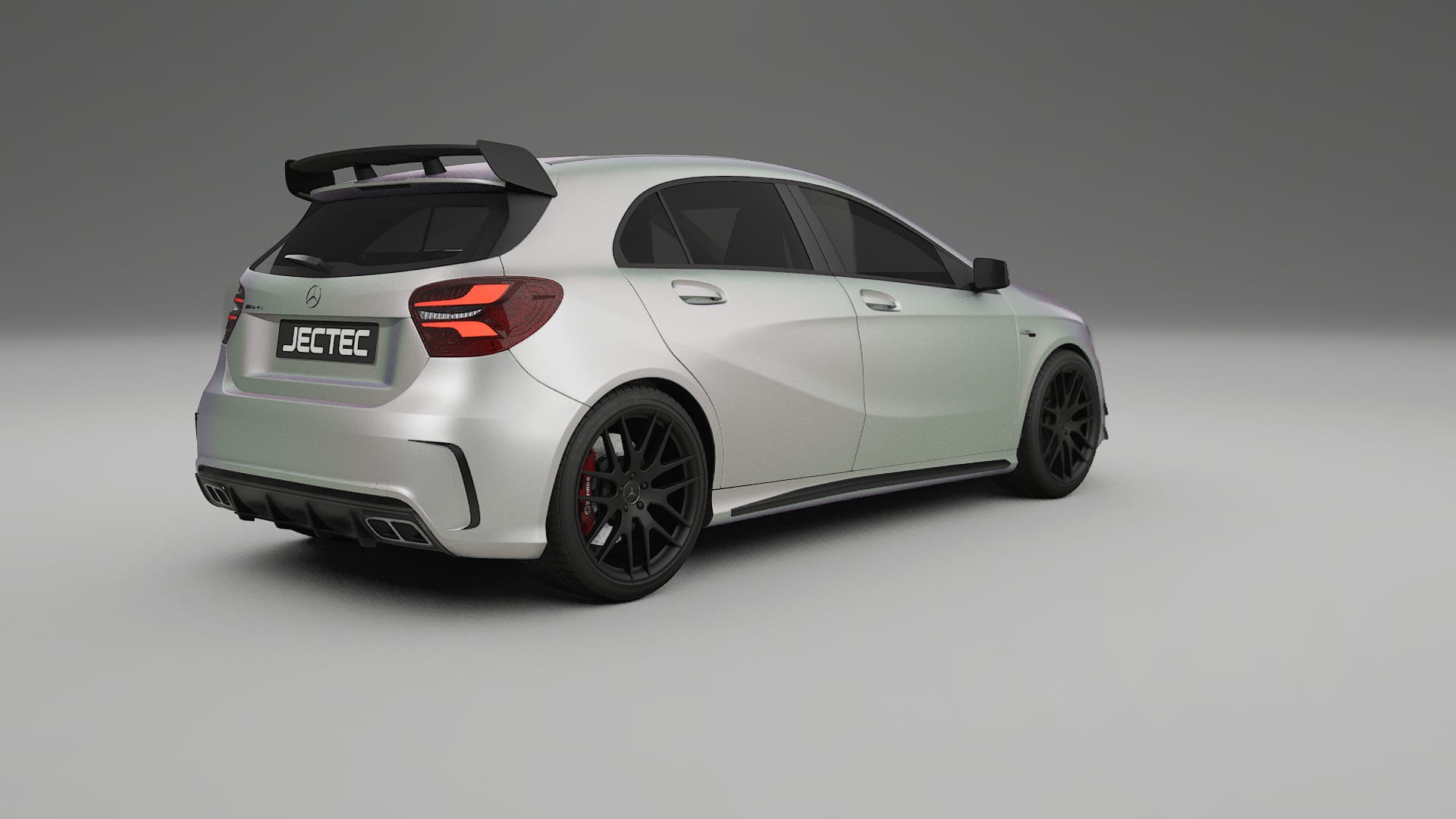 Mercedes A45 AMG W176 TPU Lackskyddsfilm | NEBULA Färgskiftande PPF – Komplett Förskuret Kit