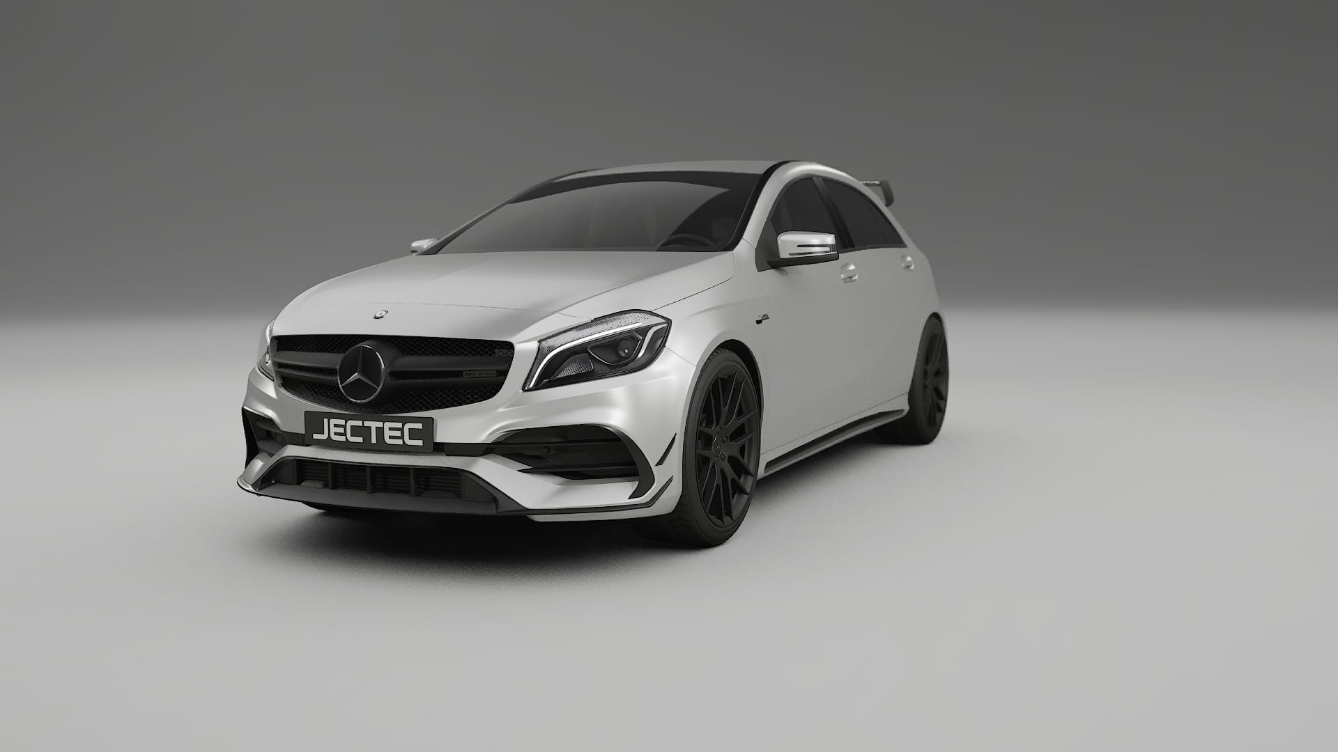 Mercedes A45 AMG W176 TPU Lackskyddsfilm | OPAL Färgskiftande PPF – Komplett Förskuret Kit