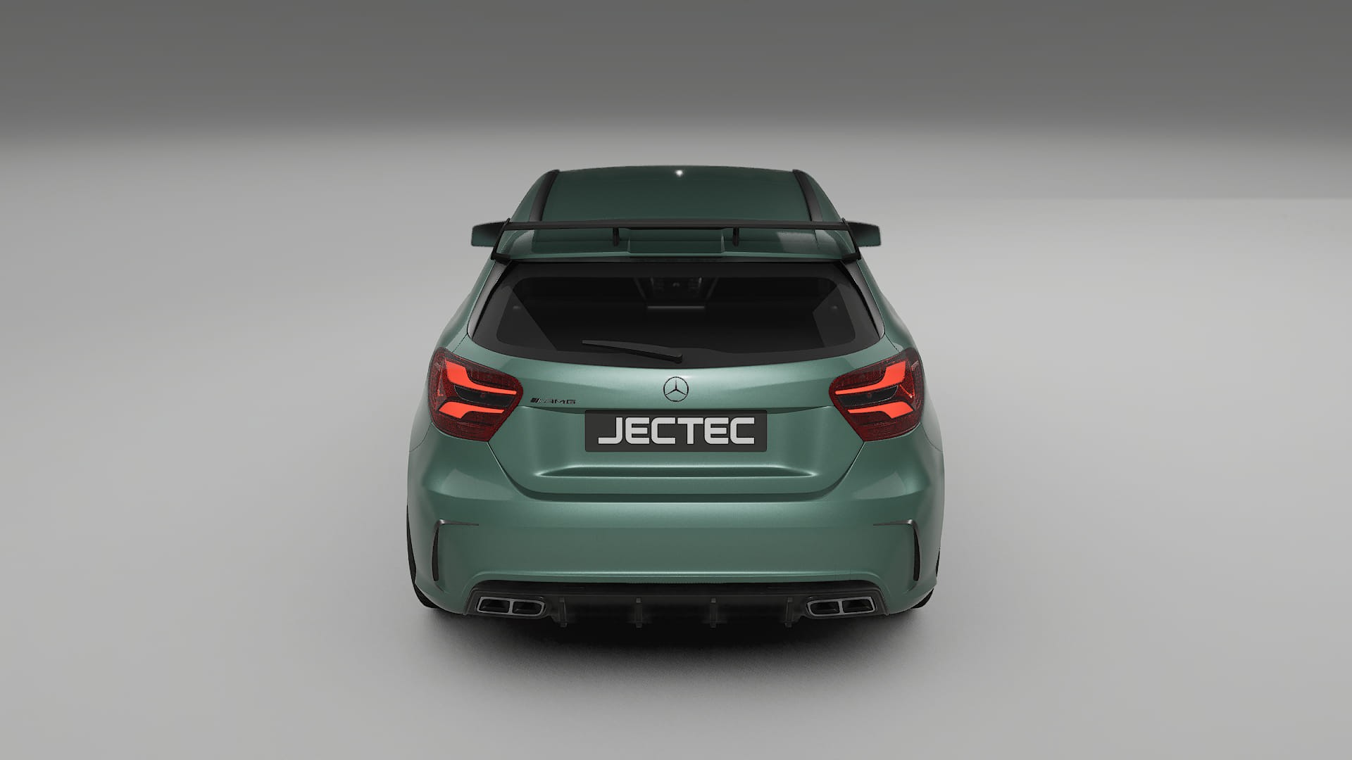 Mercedes A45 AMG W176 TPU Lackskyddsfilm | EVERGREEN Färgskiftande PPF – Komplett Förskuret Kit