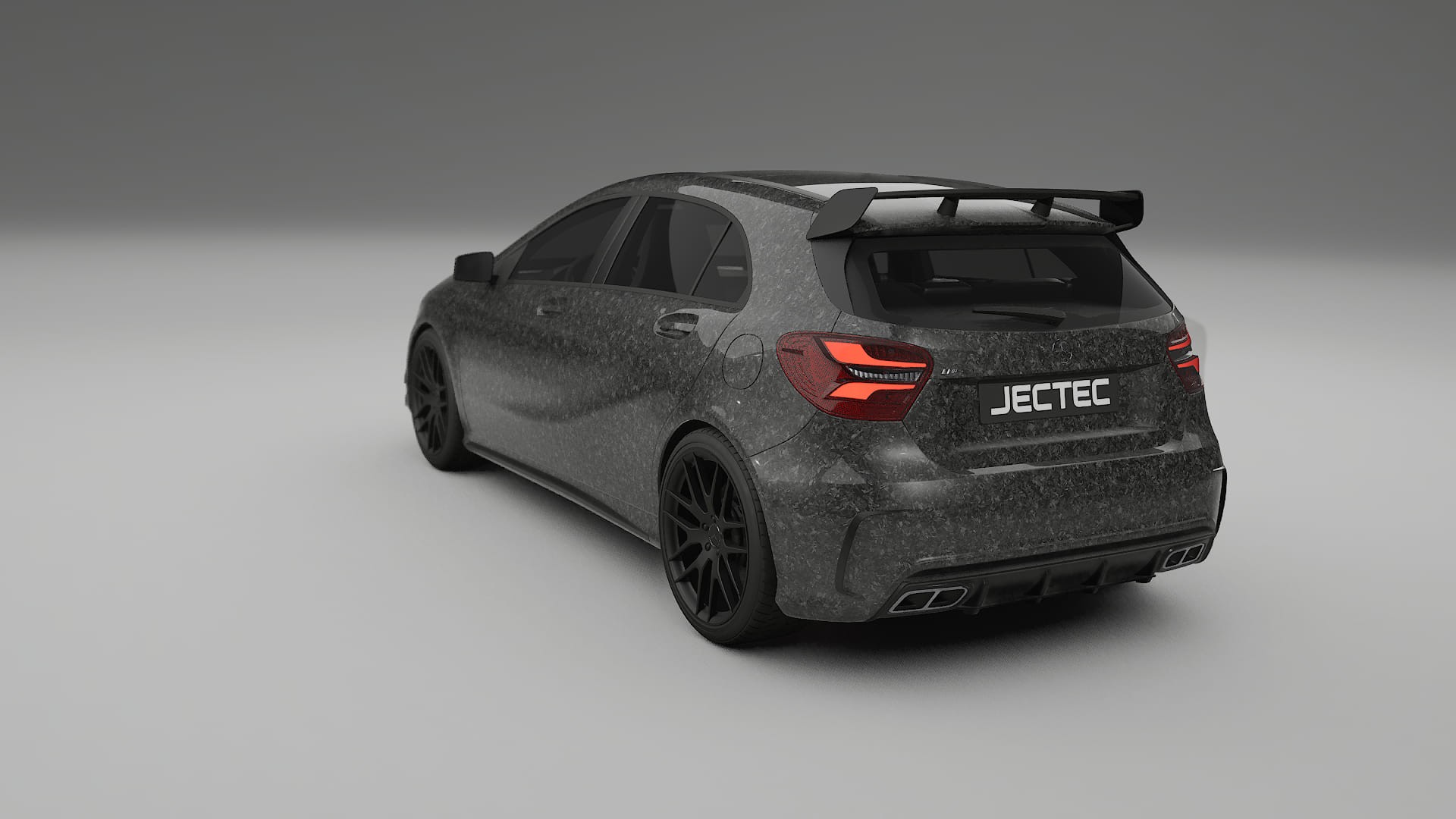 Mercedes A45 AMG W176 TPU Lackskyddsfilm | FORGED S Färgskiftande PPF – Komplett Förskuret Kit