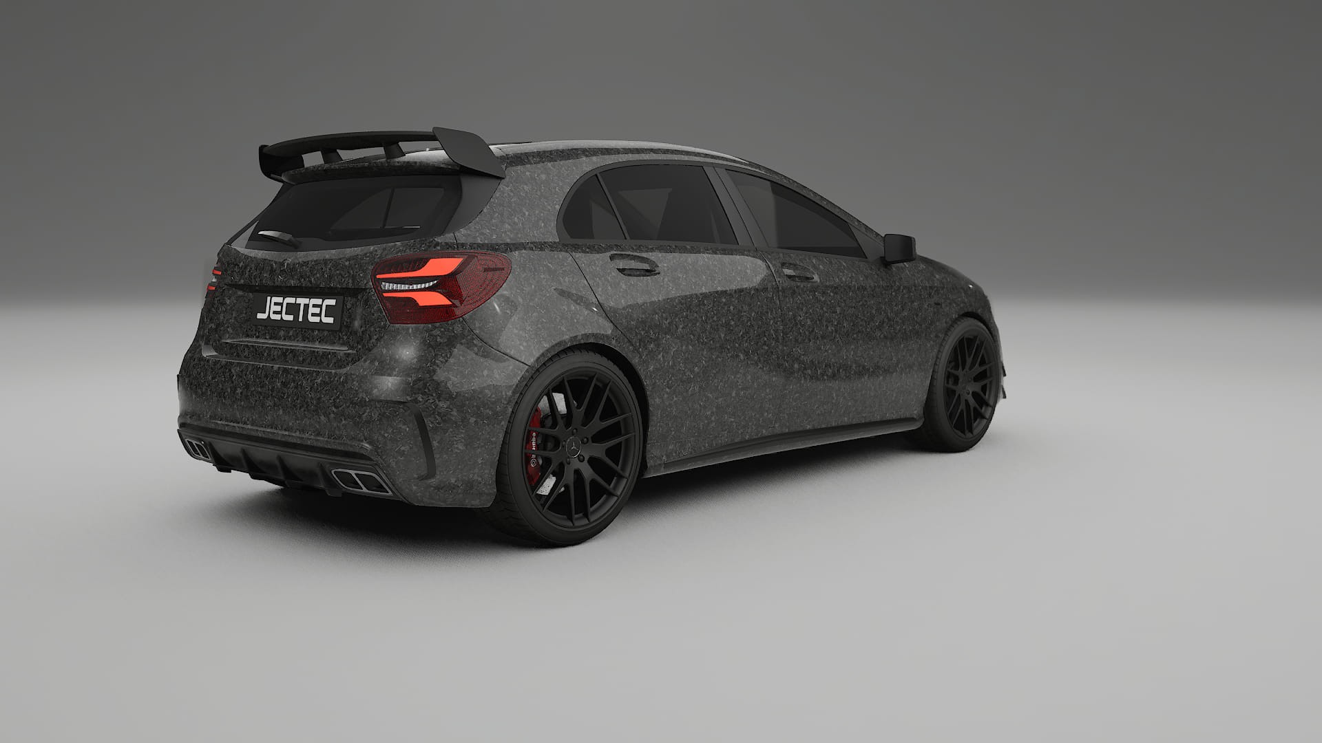 Mercedes A45 AMG W176 TPU Lackskyddsfilm | FORGED S Färgskiftande PPF – Komplett Förskuret Kit