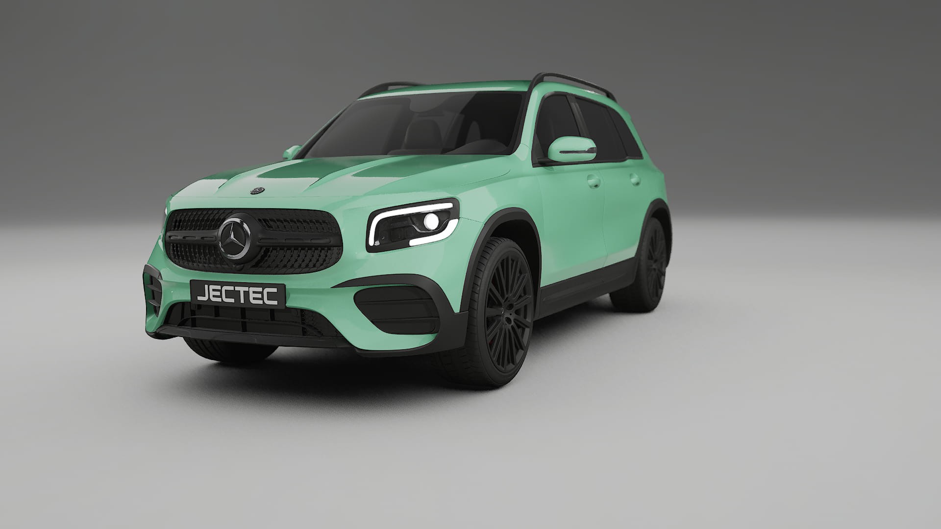 Mercedes AMG GLB TPU Lackskyddsfilm | DUSTY Färgskiftande PPF – Komplett Förskuret Kit