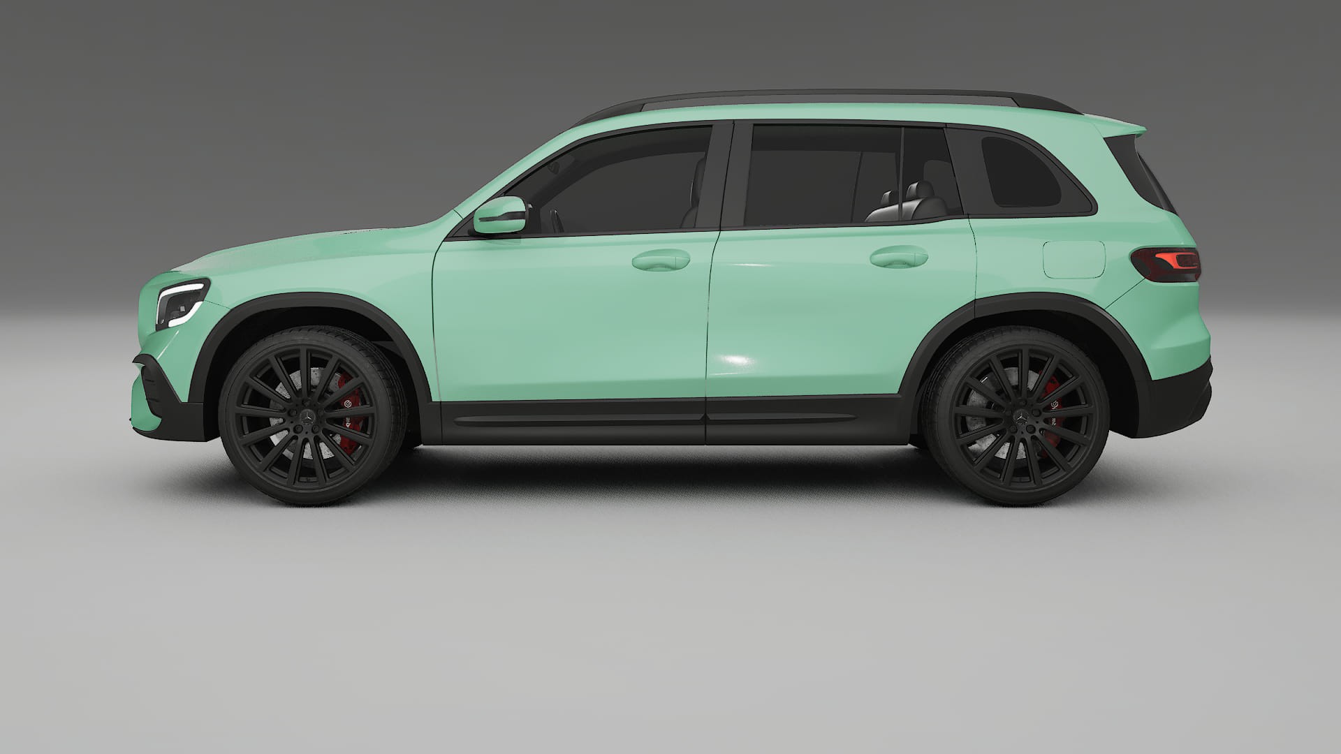 Mercedes AMG GLB TPU Lackskyddsfilm | DUSTY Färgskiftande PPF – Komplett Förskuret Kit