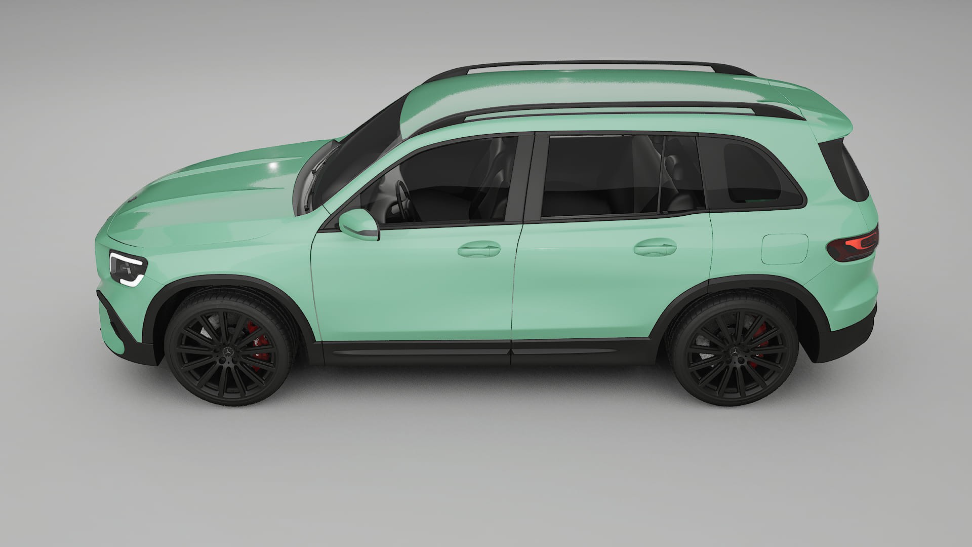 Mercedes AMG GLB TPU Lackskyddsfilm | DUSTY Färgskiftande PPF – Komplett Förskuret Kit