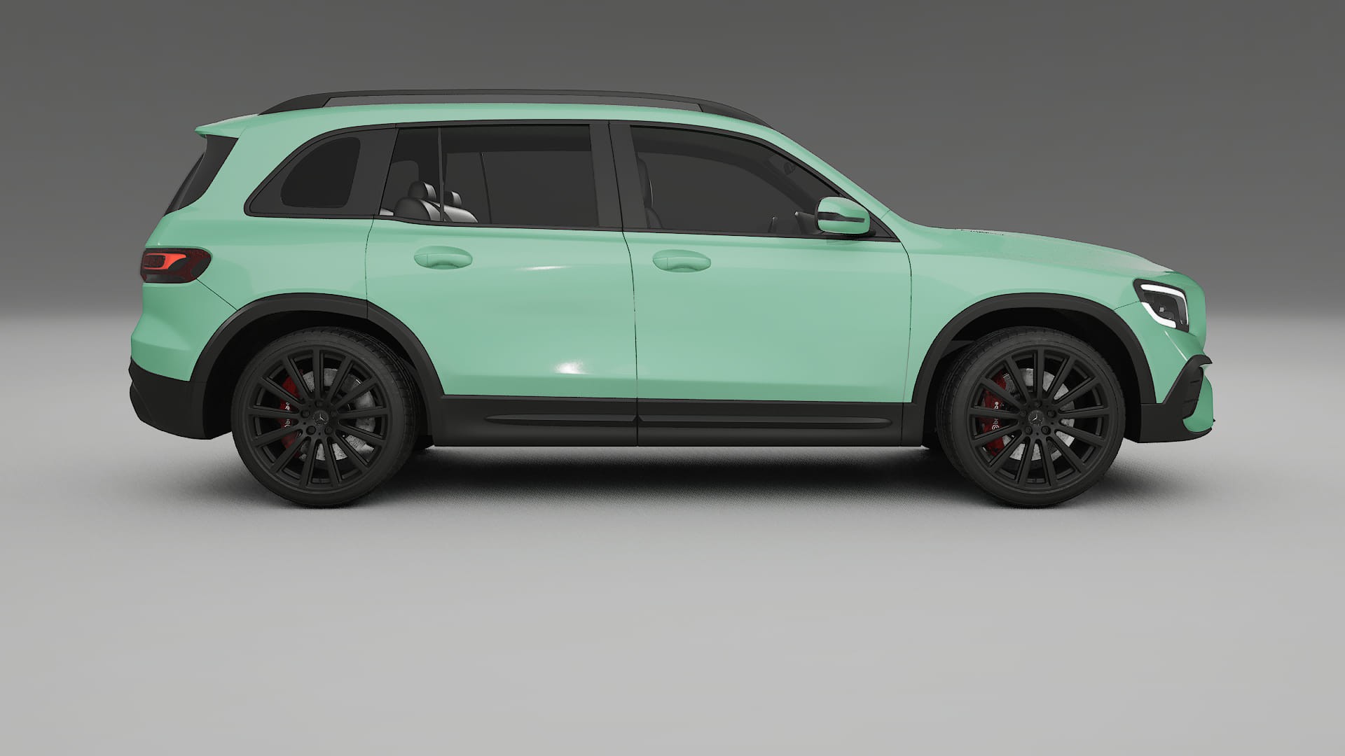 Mercedes AMG GLB TPU Lackskyddsfilm | DUSTY Färgskiftande PPF – Komplett Förskuret Kit